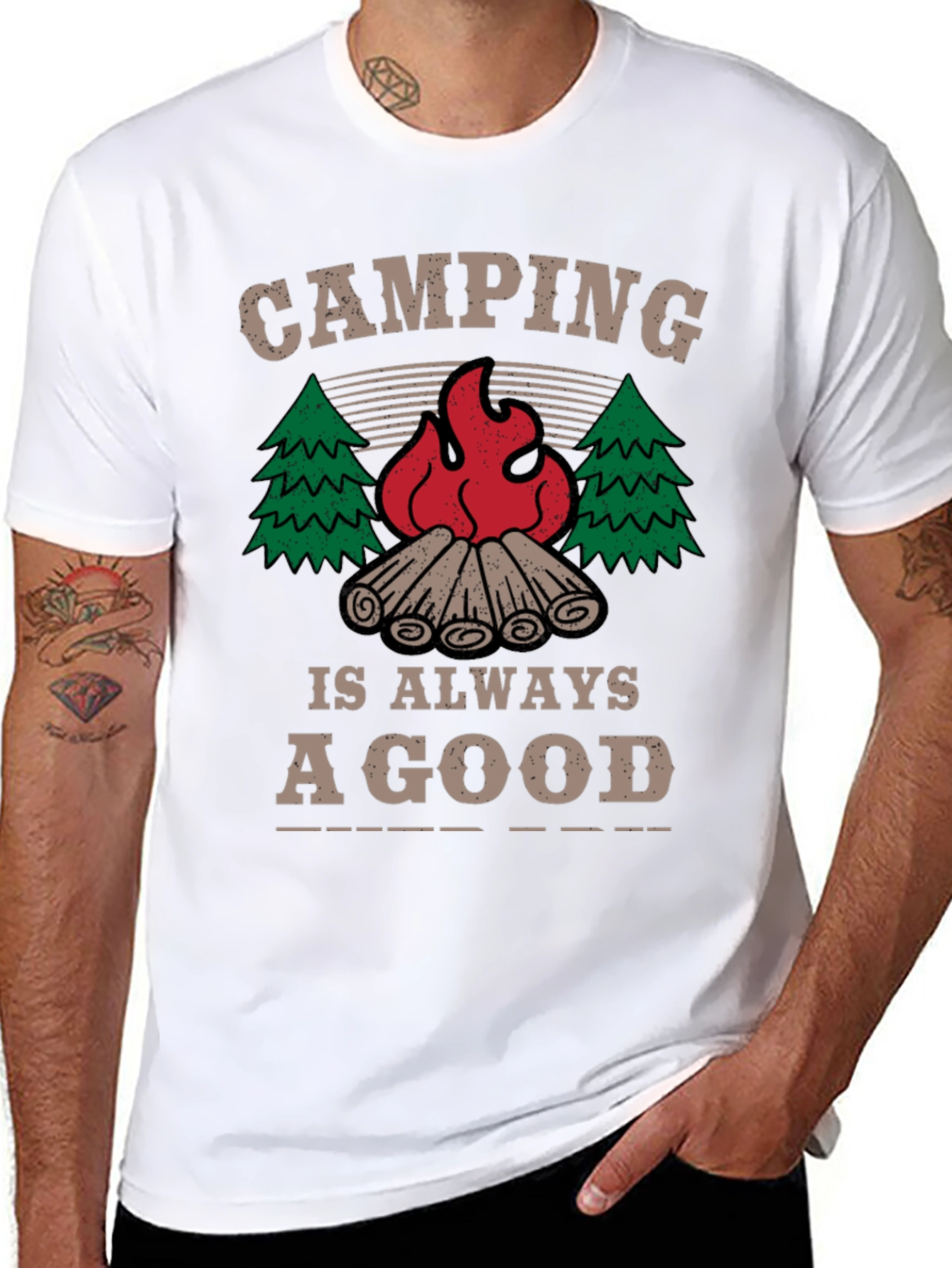 Camping is Always a Good Idea T-Shirt
