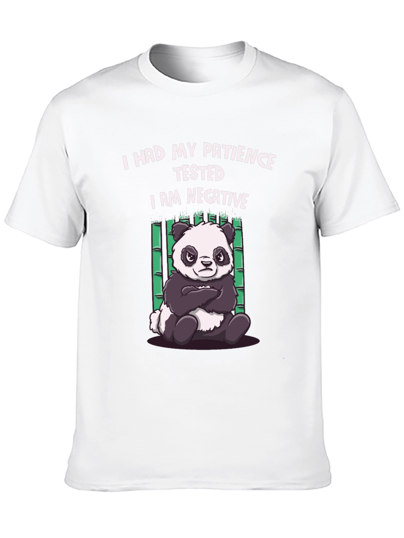 Patience Tested Panda Graphic T-Shirt