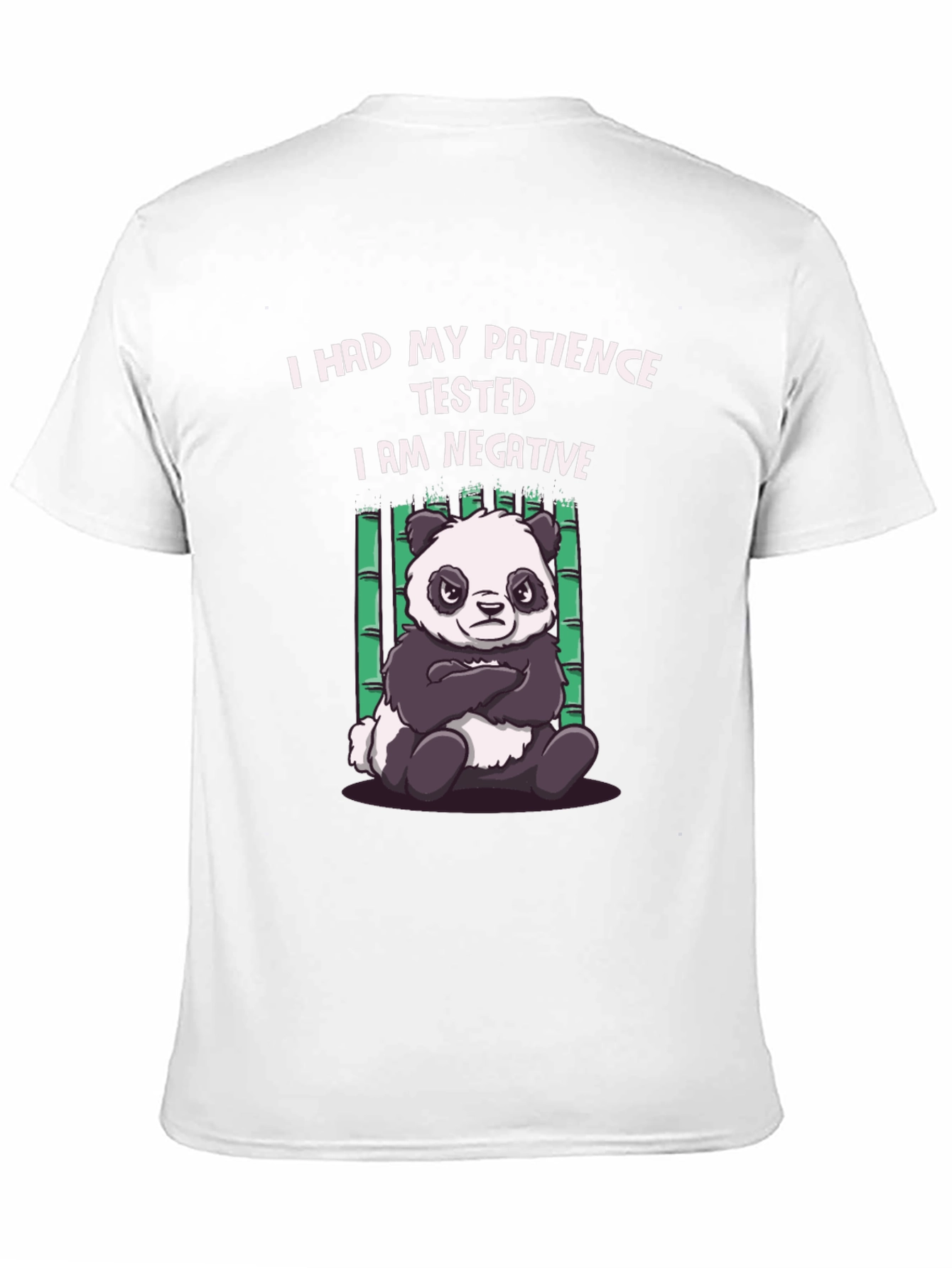 Patience Tested Panda Graphic T-Shirt