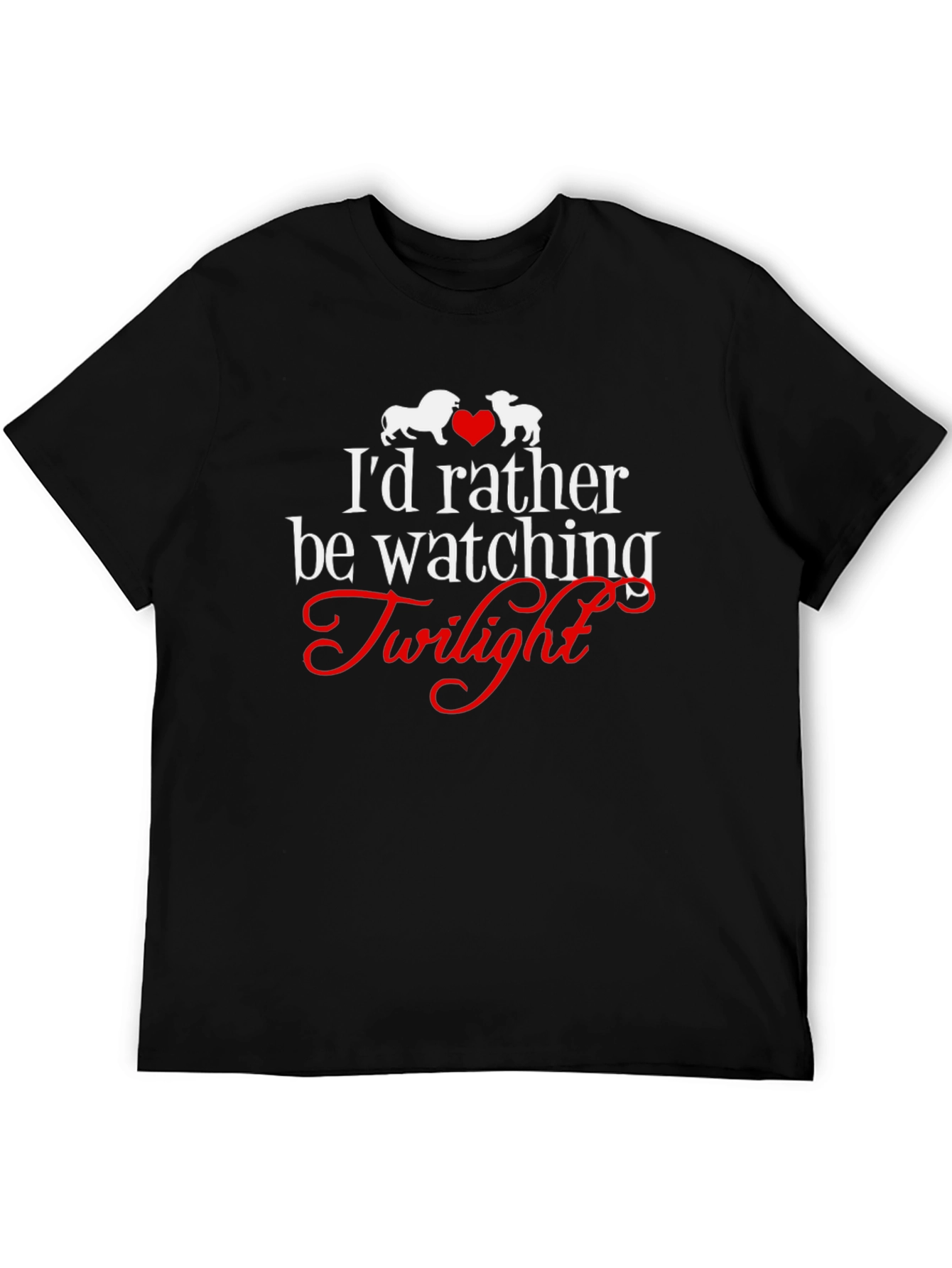 Twilight Fan T-Shirt: Id Rather Be Watching