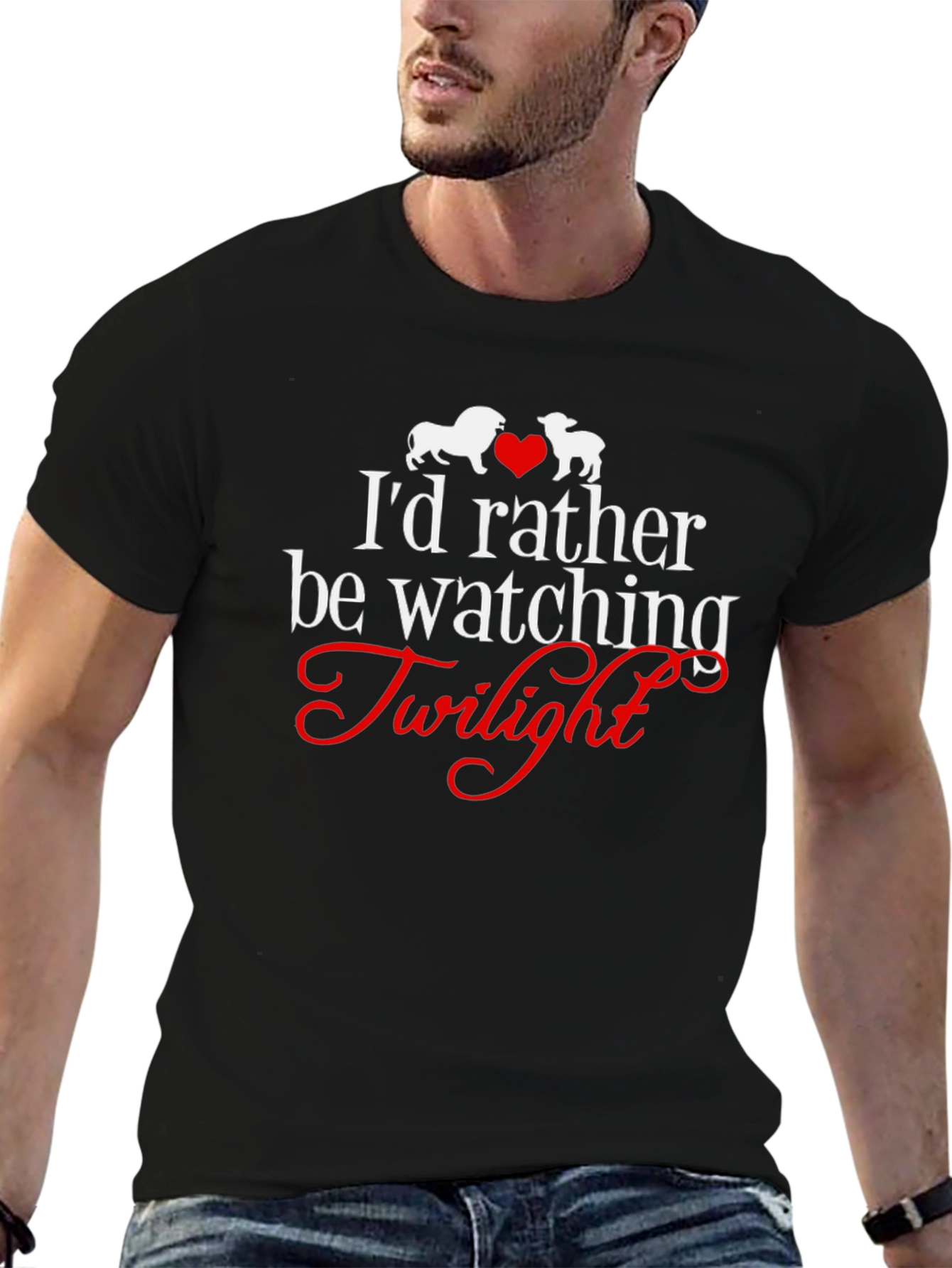 Twilight Fan T-Shirt: Id Rather Be Watching