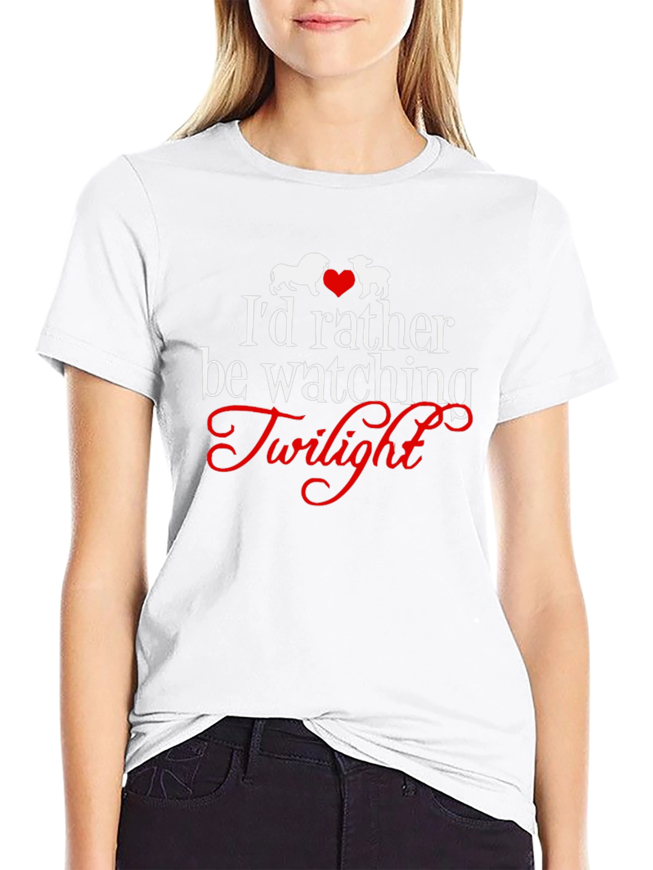 Twilight Fan T-Shirt: Id Rather Be Watching