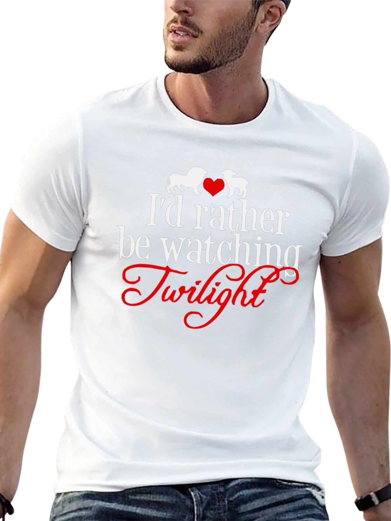 Twilight Fan T-Shirt: Id Rather Be Watching