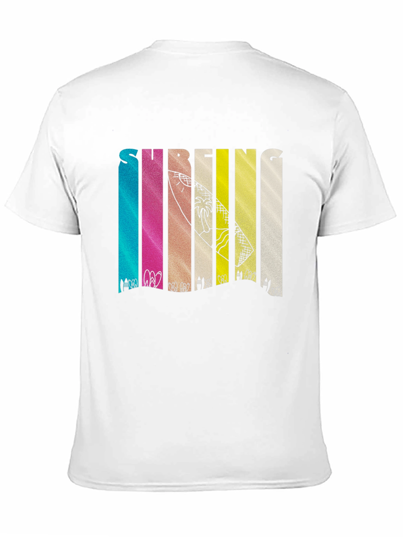 Surfing Design Graphic T-Shirt