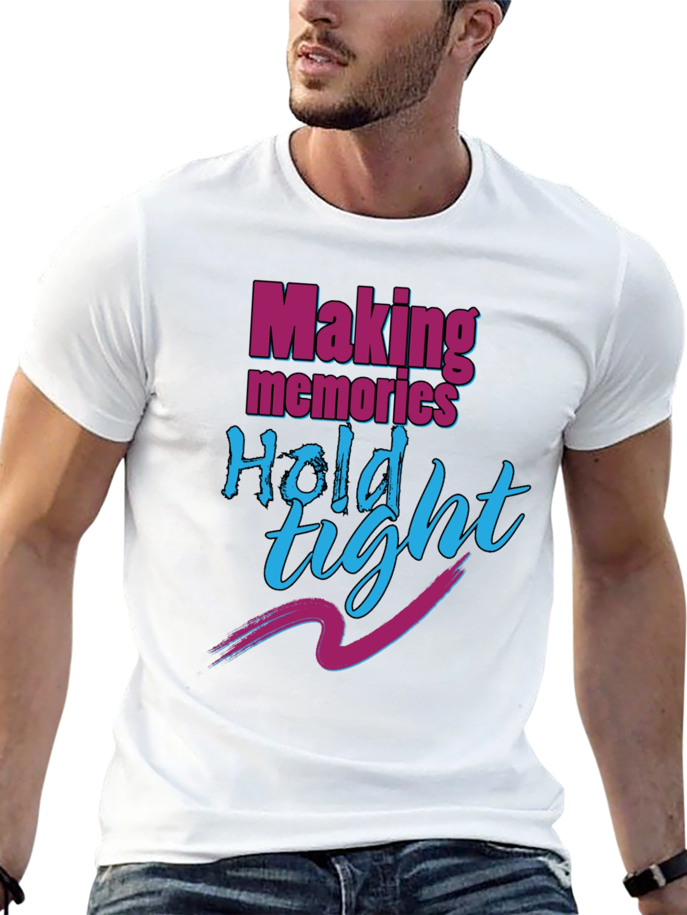 Making Memories Hold Tight Black T-Shirt