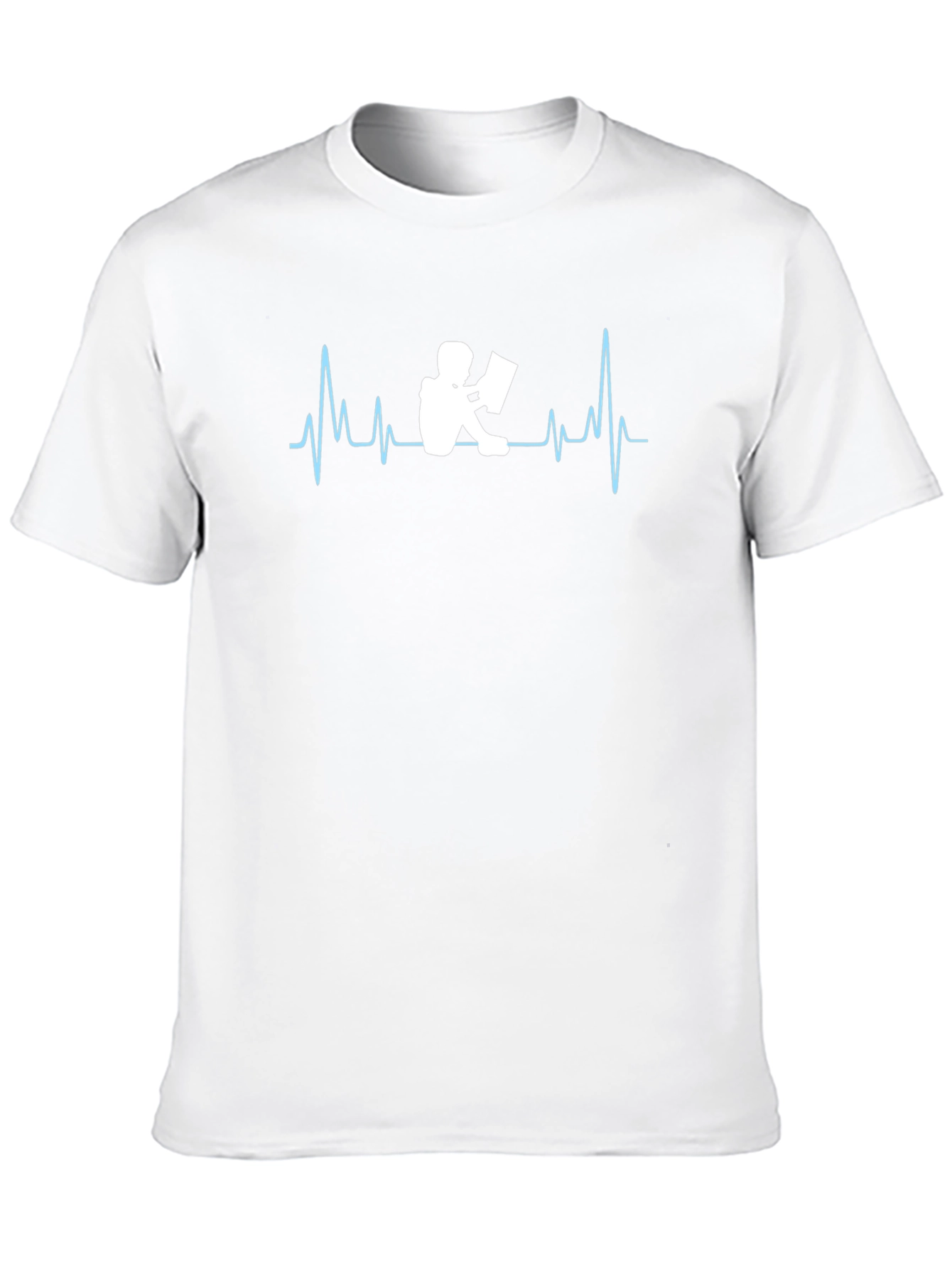 Heartbeat Reader T-Shirt - Book Lovers Tee