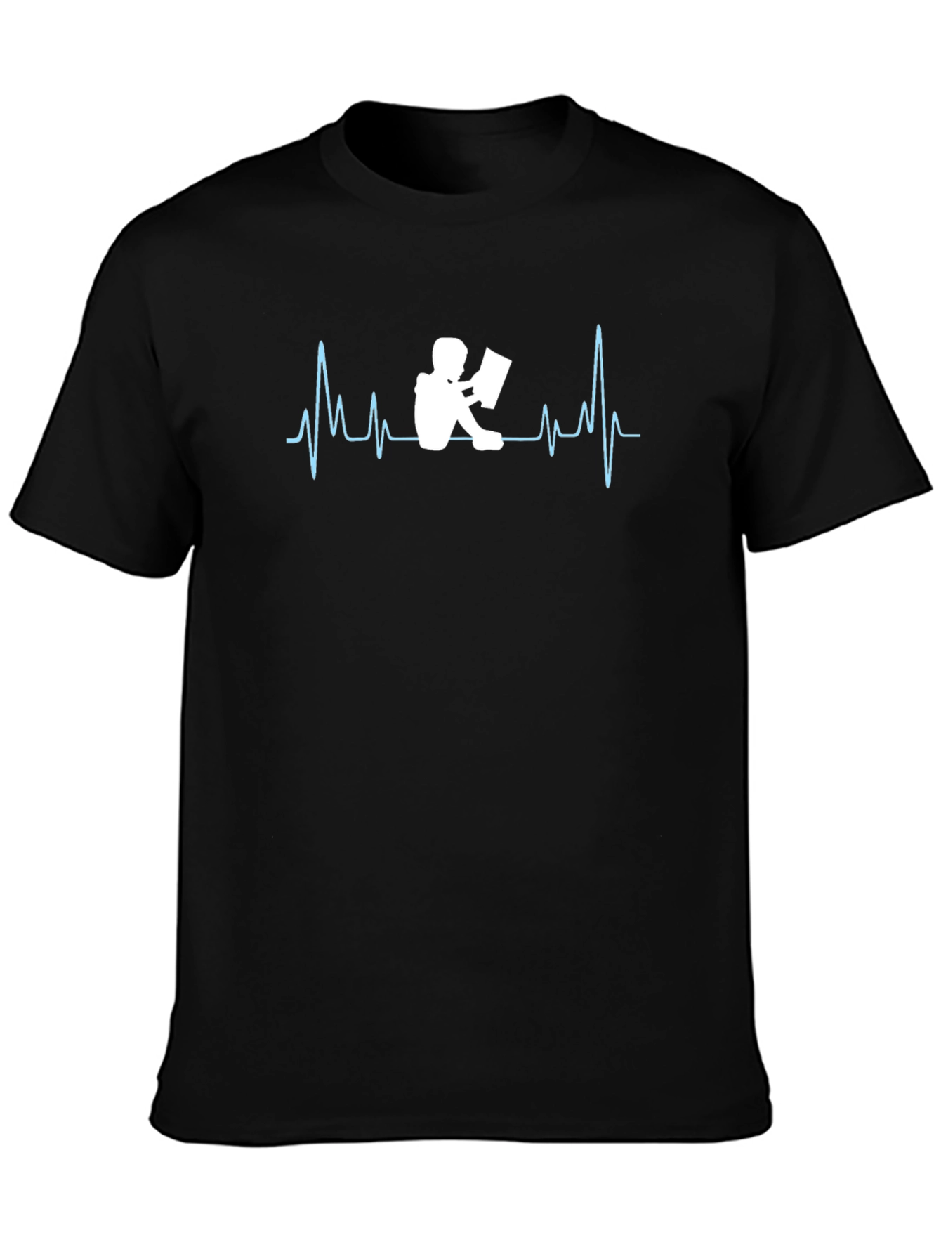 Heartbeat Reader T-Shirt - Book Lovers Tee