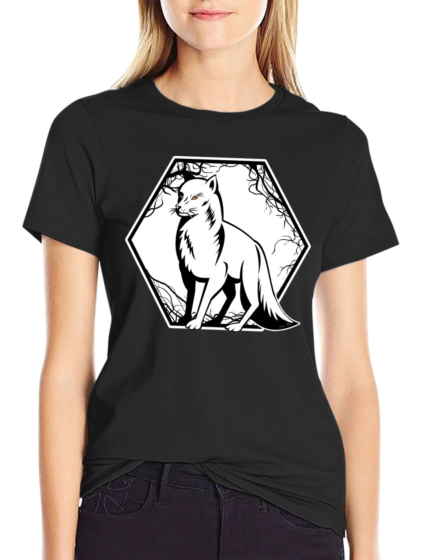 Black Fox Graphic Tee