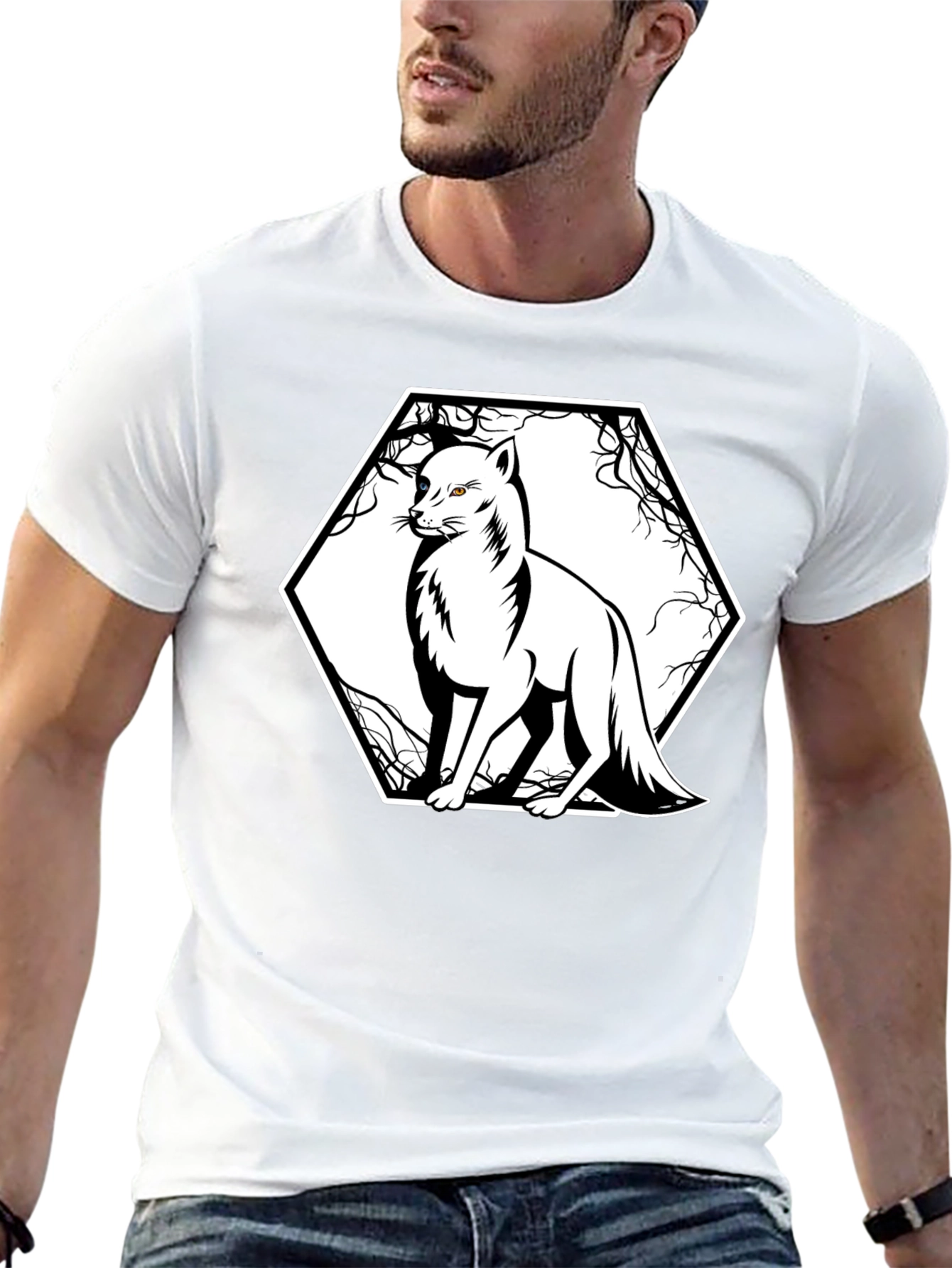 Black Fox Graphic Tee