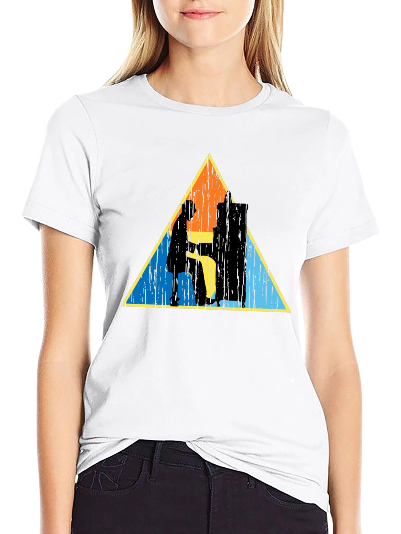 Retro Piano Player T-Shirt