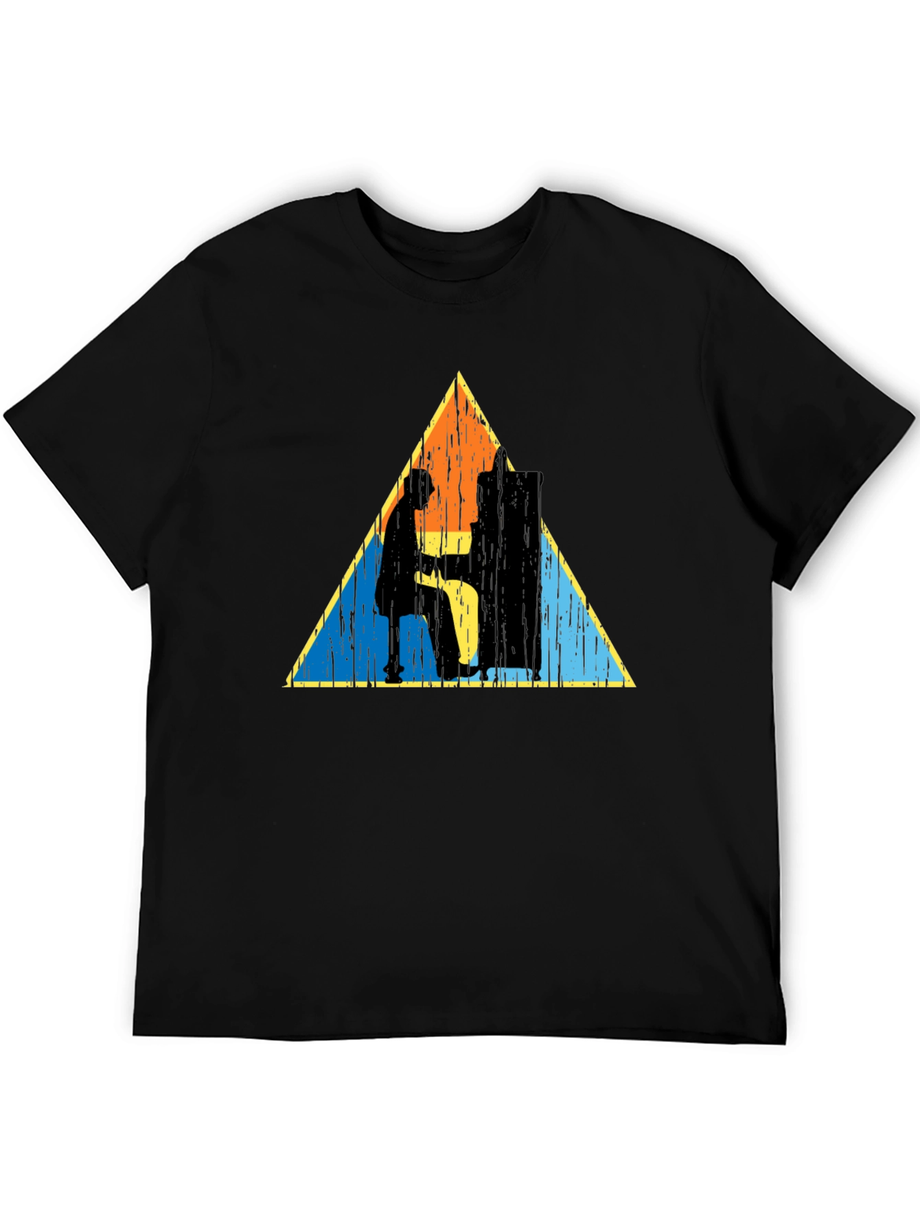 Retro Piano Player T-Shirt