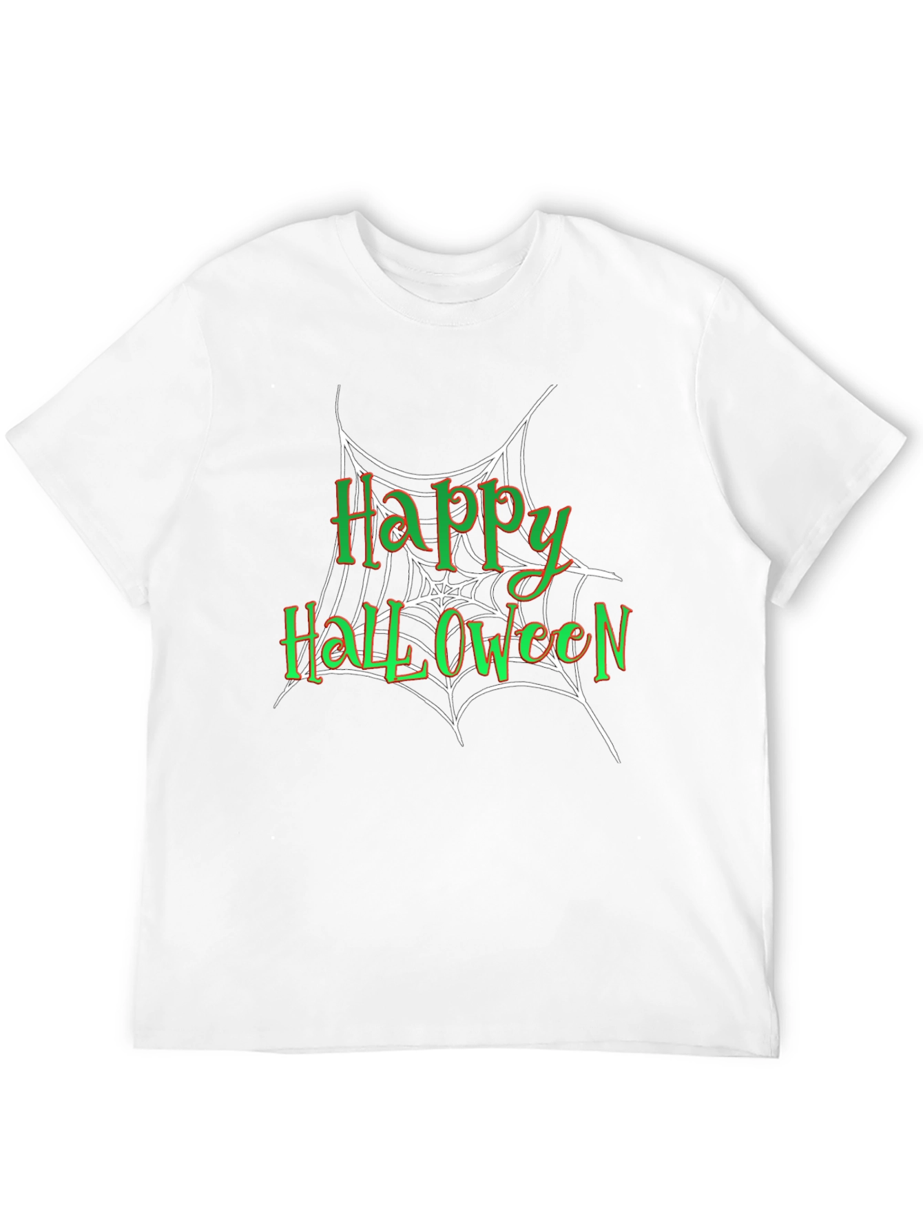 Happy Halloween Spiderweb T-Shirt