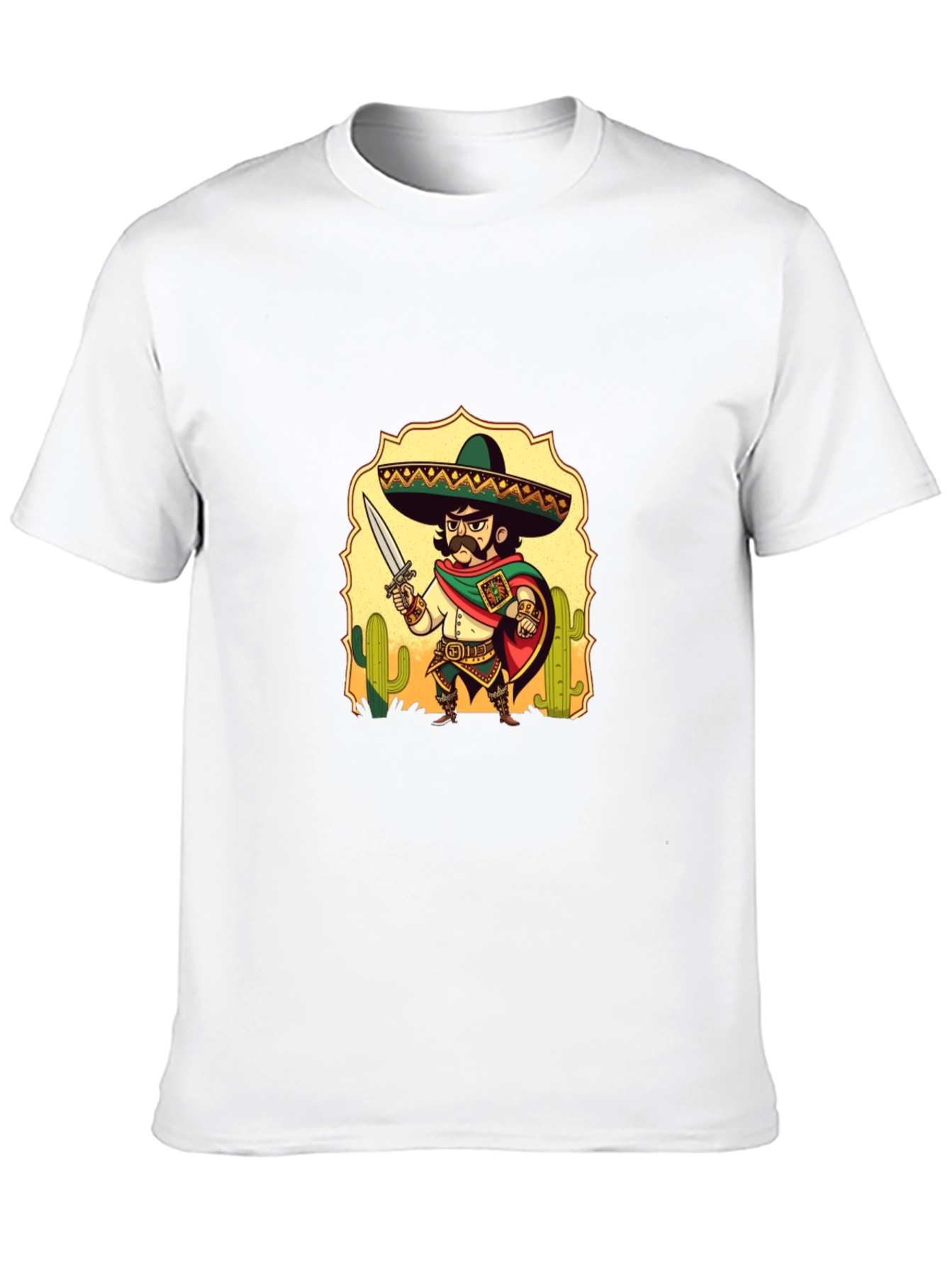 Mexican Mariachi Cartoon T-Shirt