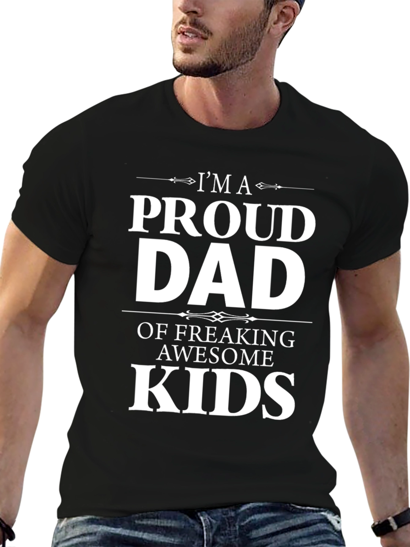 Proud Dad T-Shirt: Awesome Kids Edition