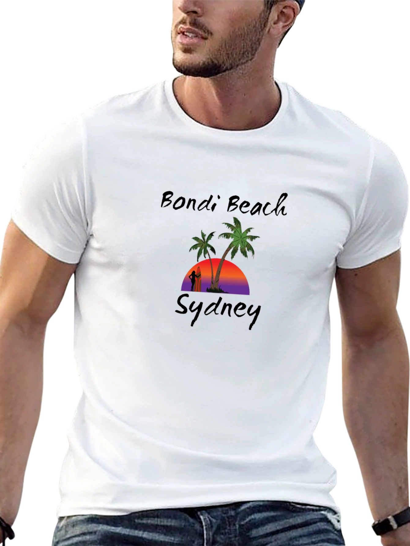 Bondi Beach Sydney Graphic T-Shirt