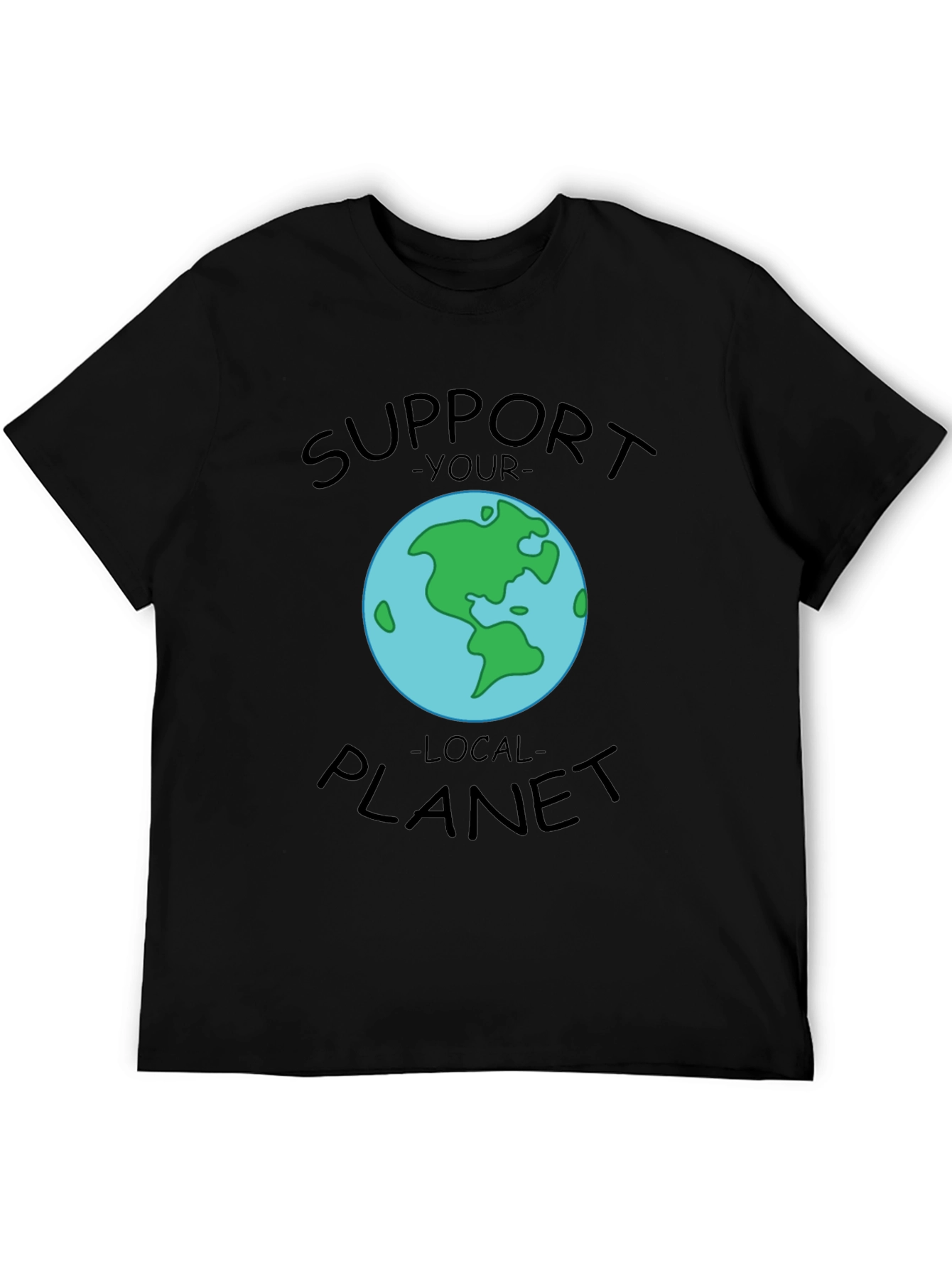 Support Your Local Planet Graphic T-Shirt