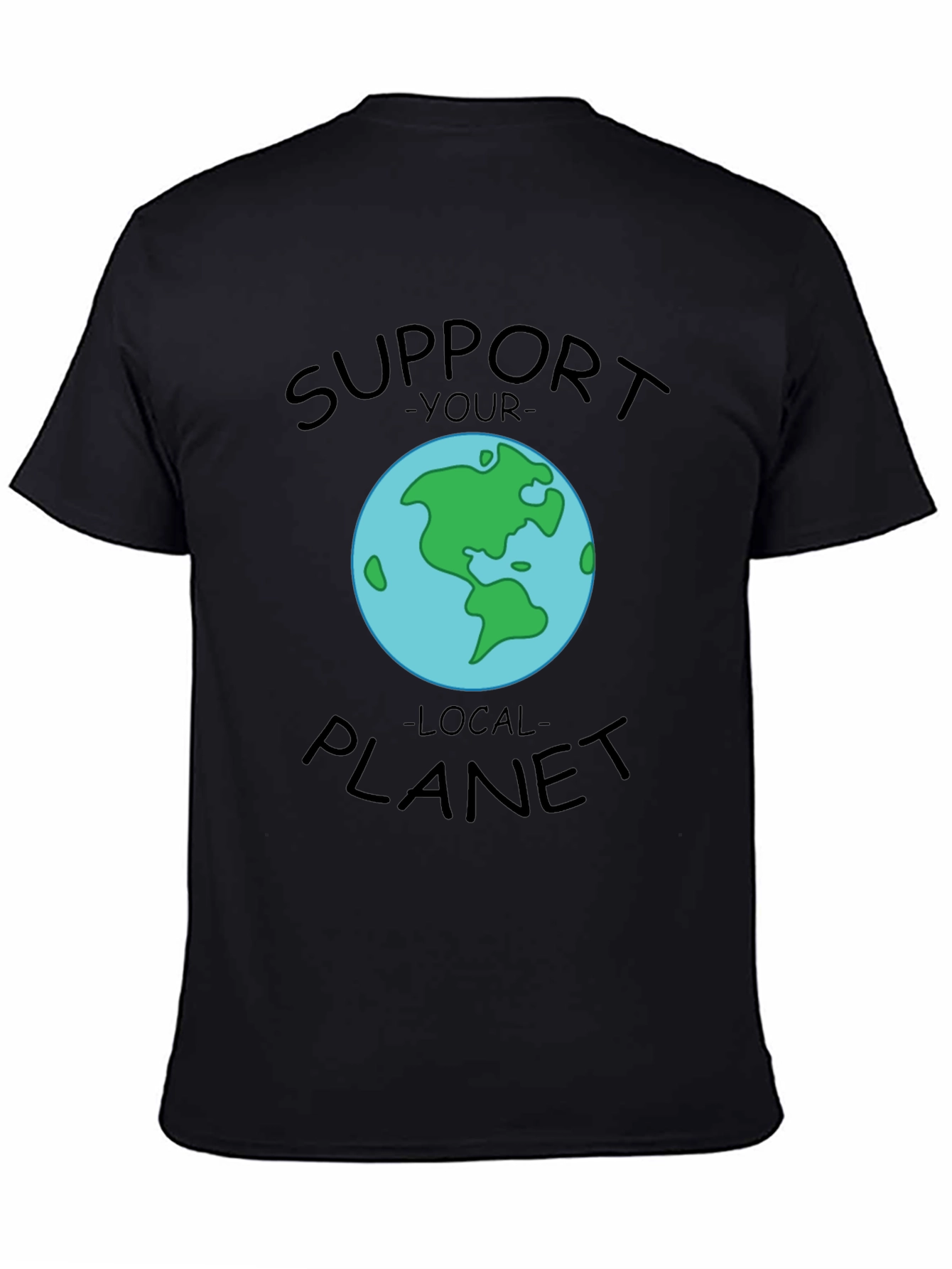 Support Your Local Planet Graphic T-Shirt