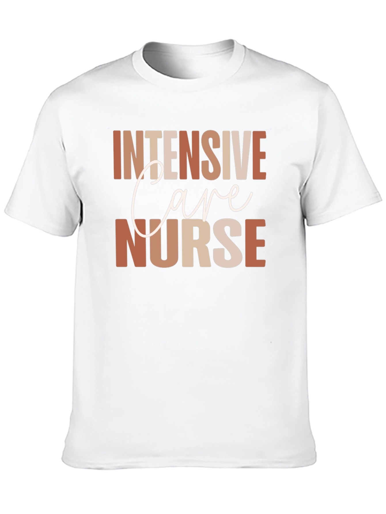 Intensive Care Nurse Graphic Tee - Black