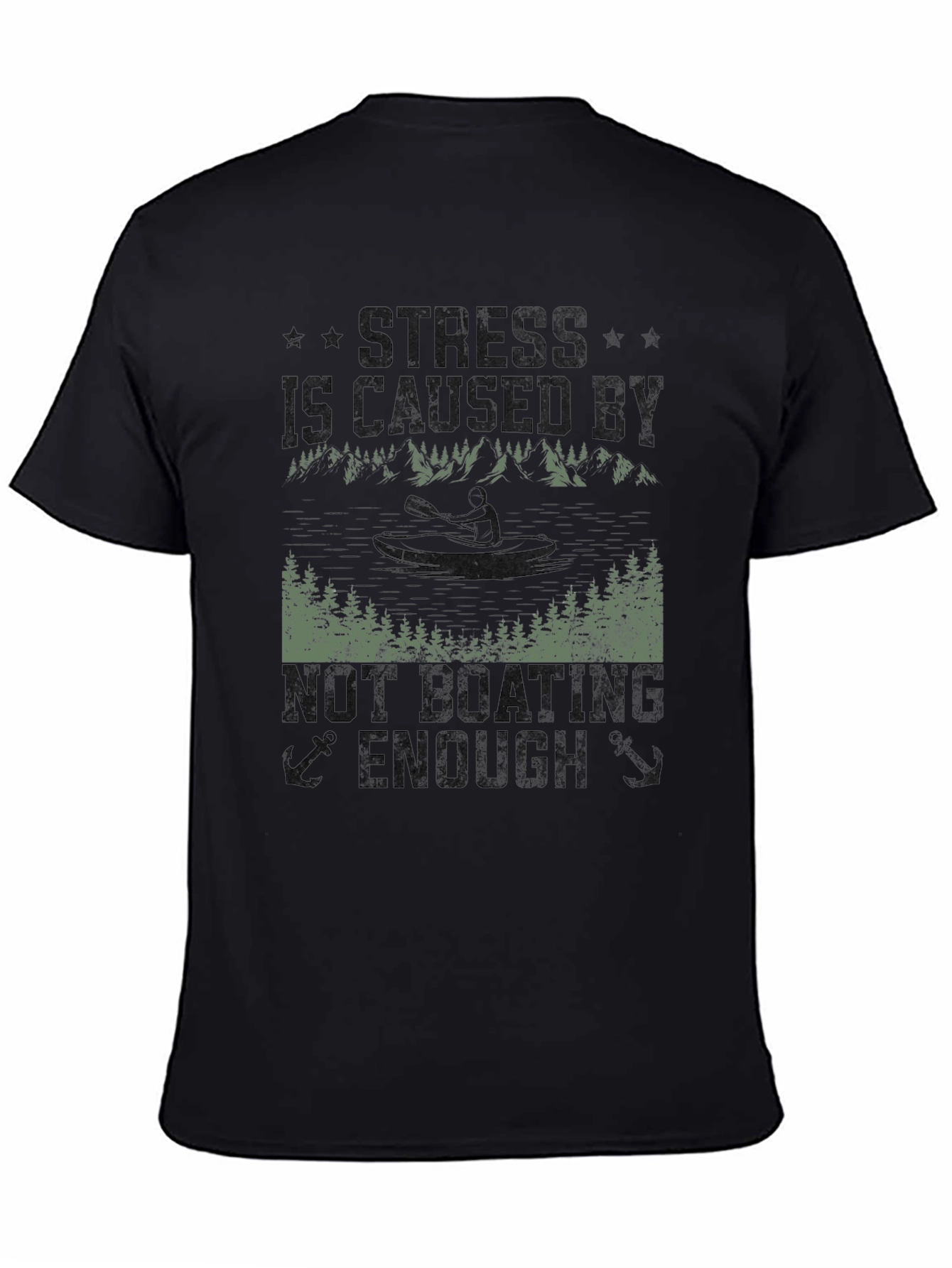 Boating Lover Graphic Tee - Stress Relief T-Shirt