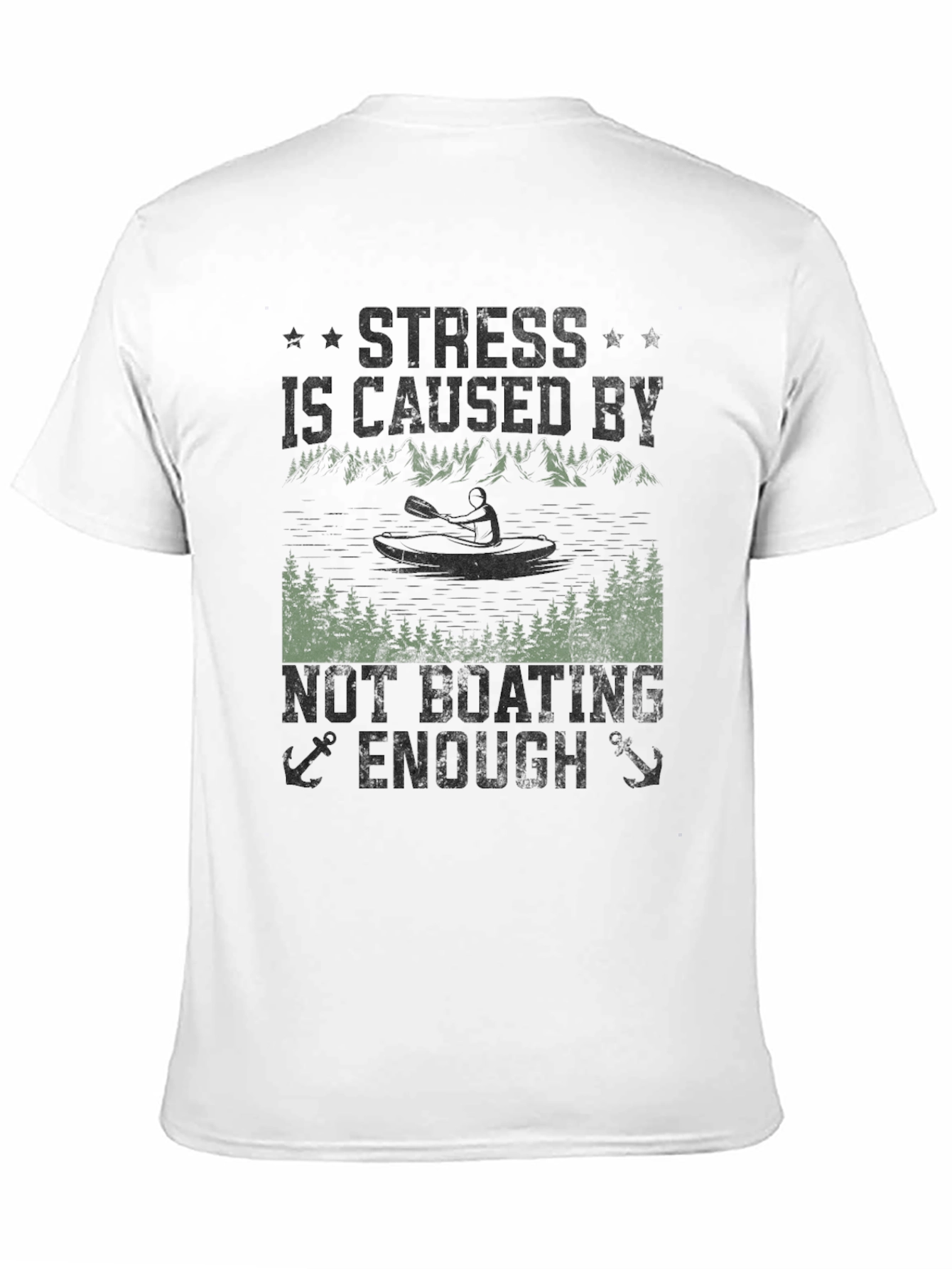 Boating Lover Graphic Tee - Stress Relief T-Shirt