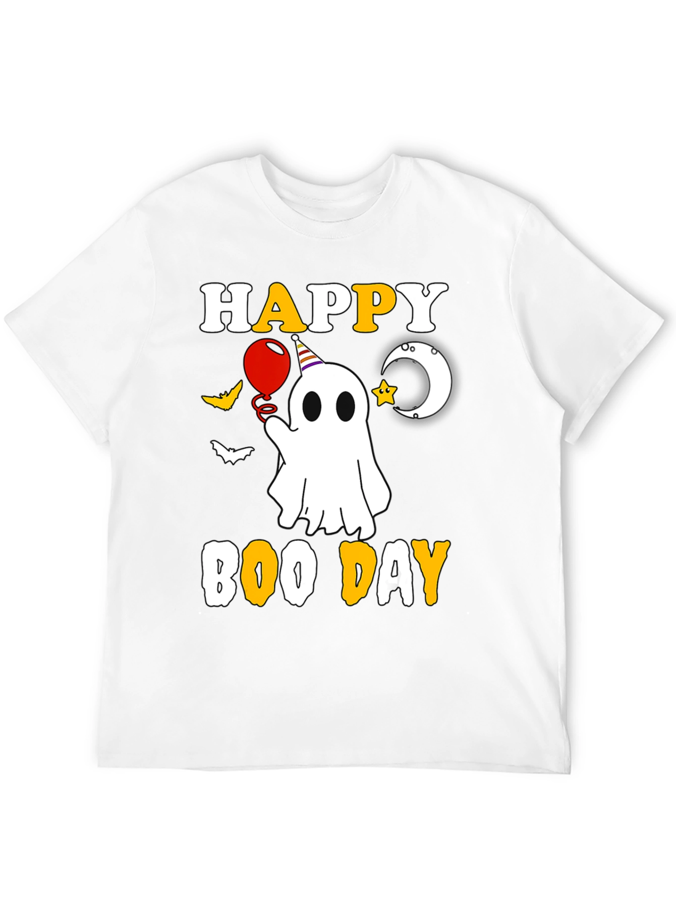Happy Boo Day T-Shirt Halloween Ghost