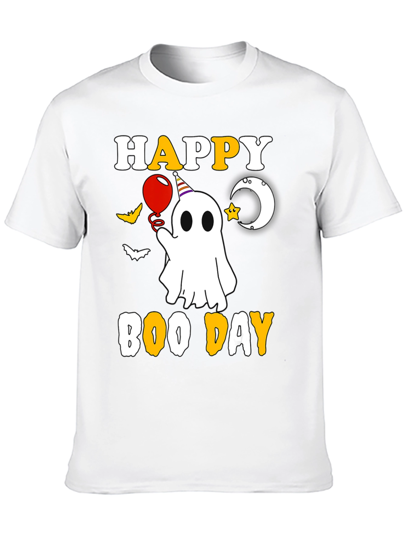 Happy Boo Day T-Shirt Halloween Ghost