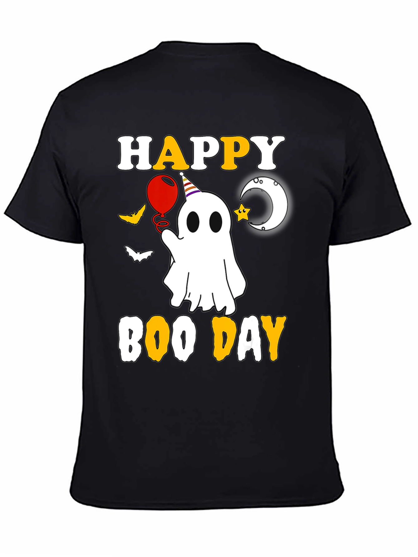 Happy Boo Day T-Shirt Halloween Ghost