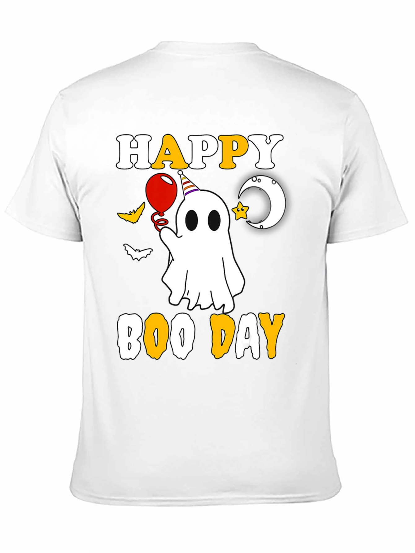 Happy Boo Day T-Shirt Halloween Ghost