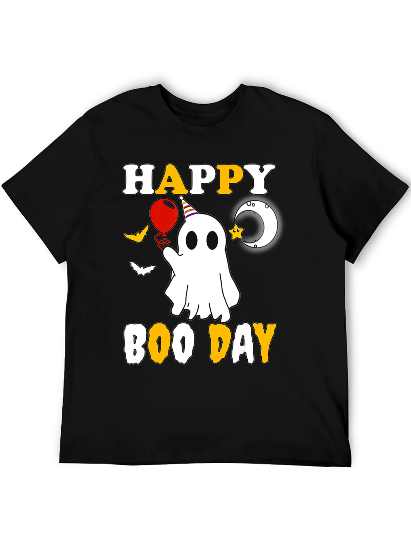 Happy Boo Day T-Shirt Halloween Ghost