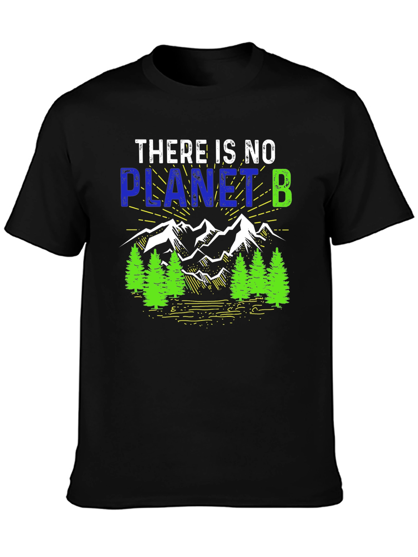 There Is No Planet B Graphic Tee - Black
