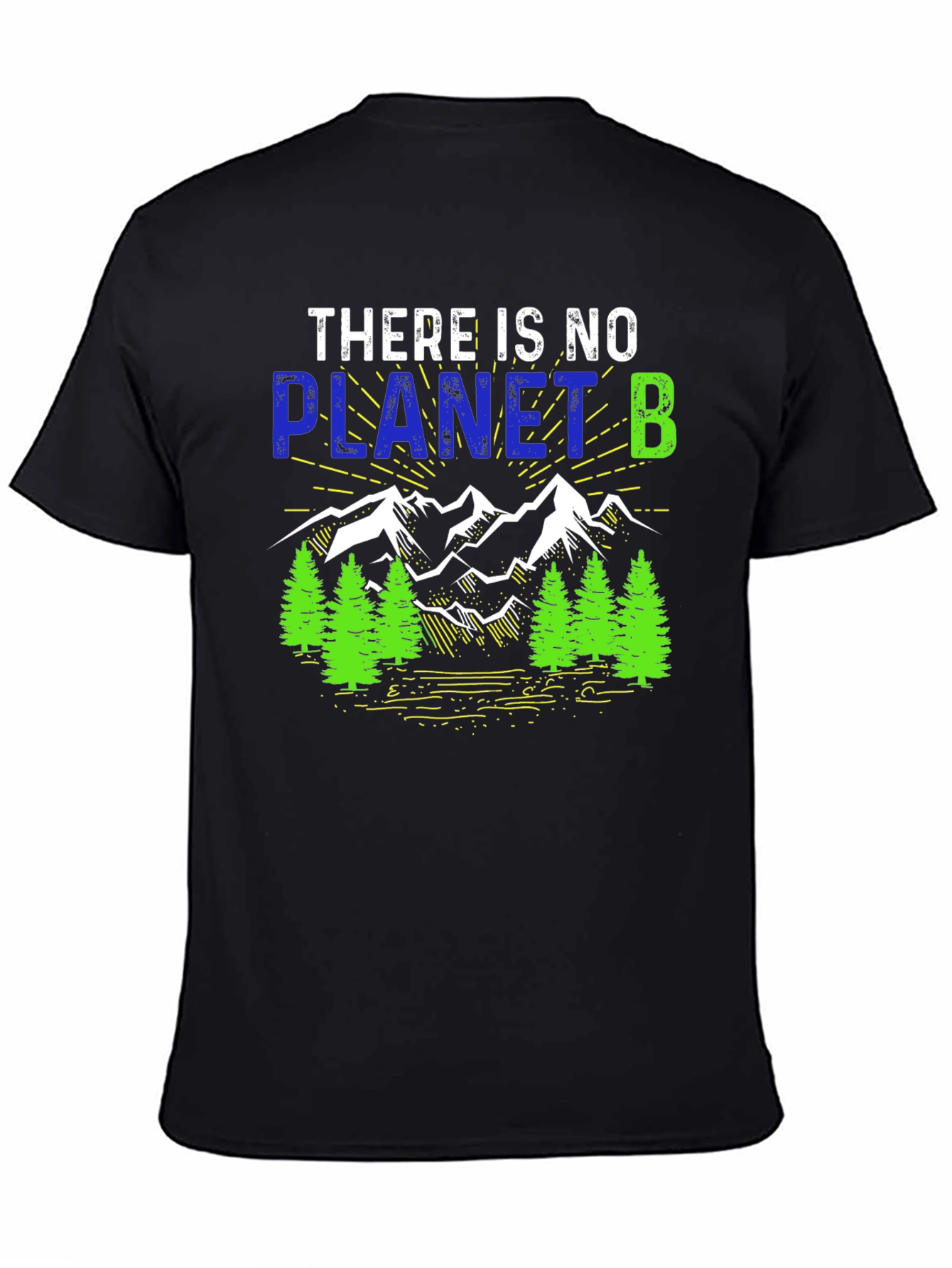 There Is No Planet B Graphic Tee - Black