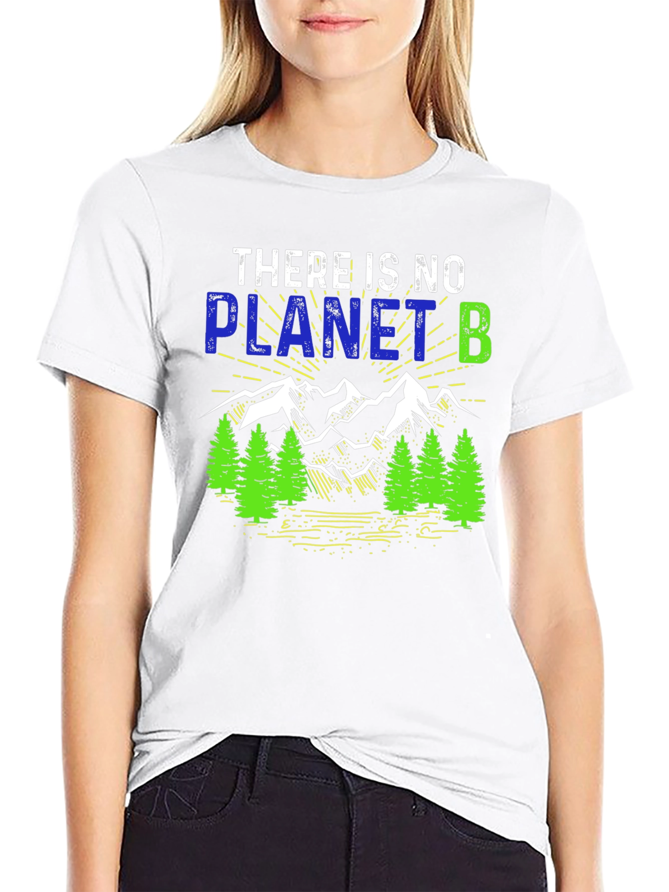 There Is No Planet B Graphic Tee - Black