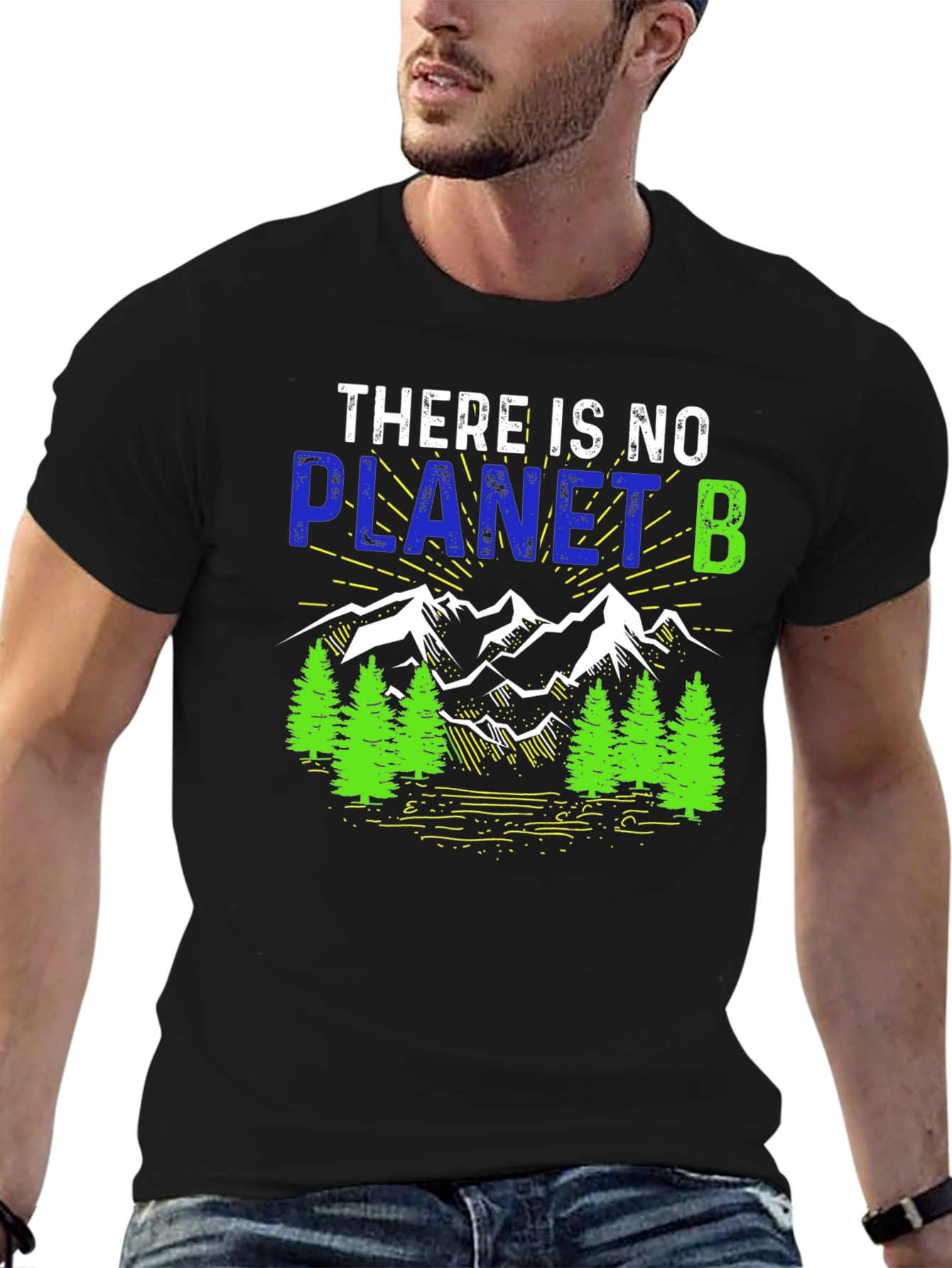 There Is No Planet B Graphic Tee - Black