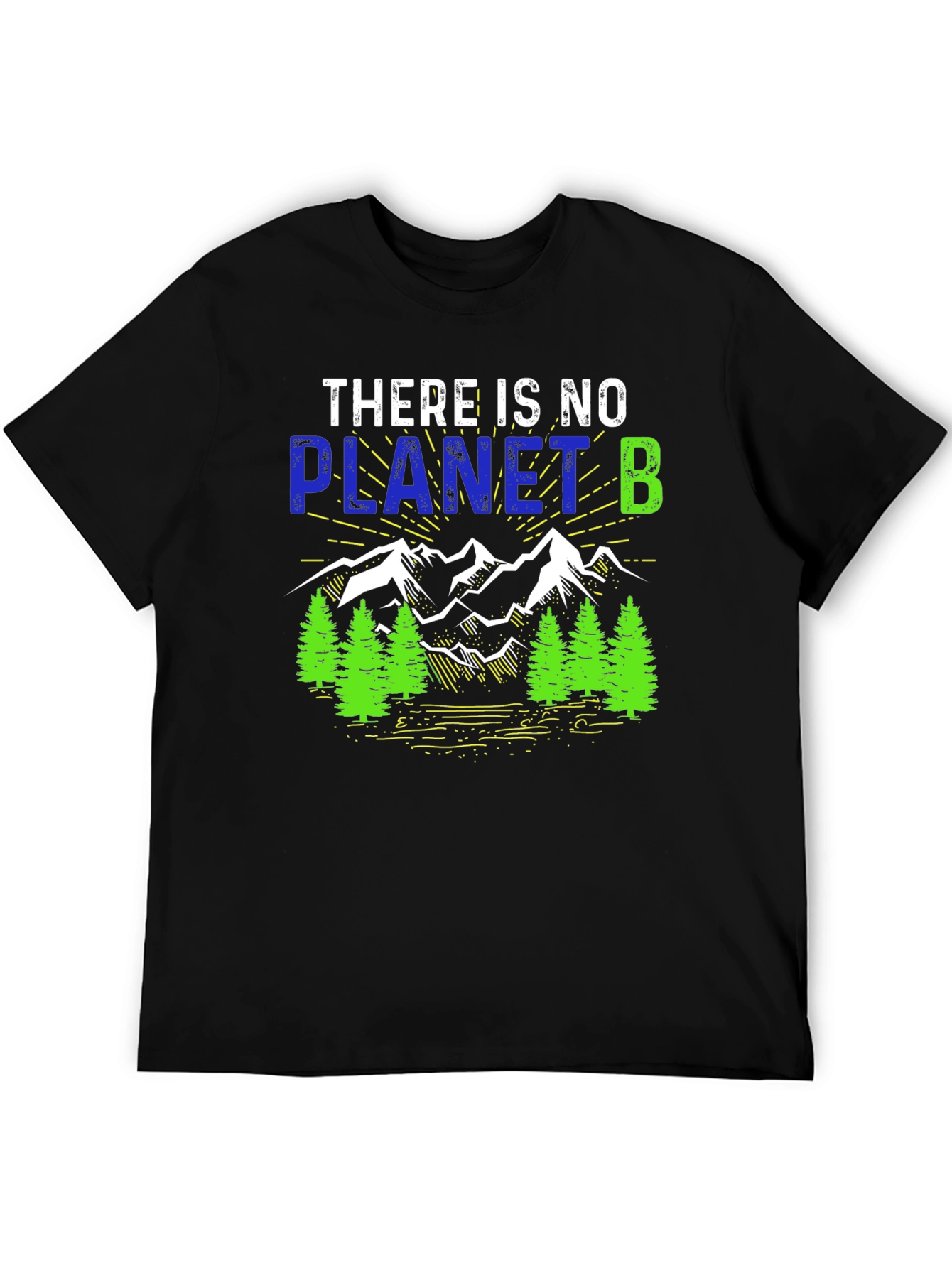 There Is No Planet B Graphic Tee - Black