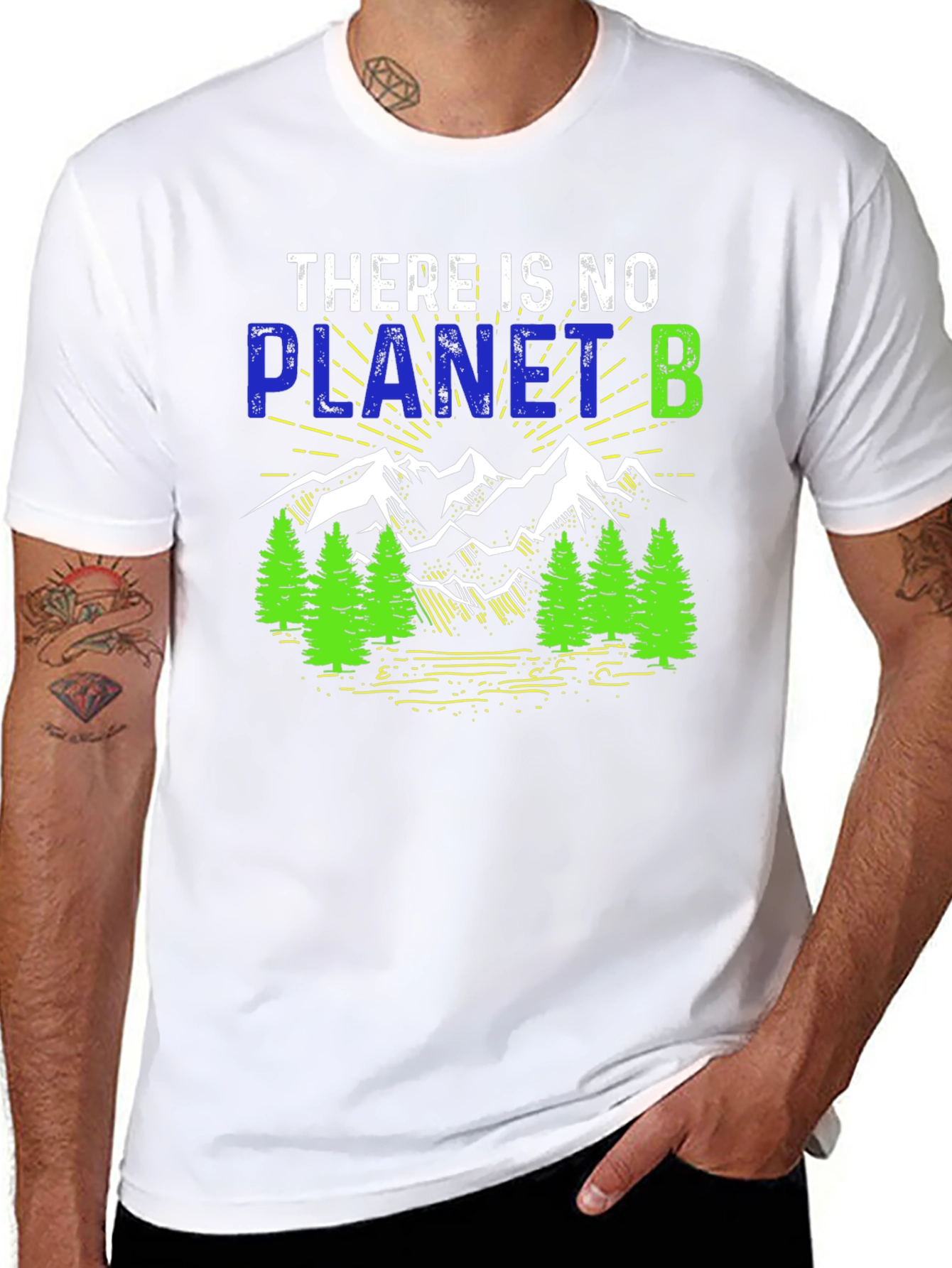 There Is No Planet B Graphic Tee - Black