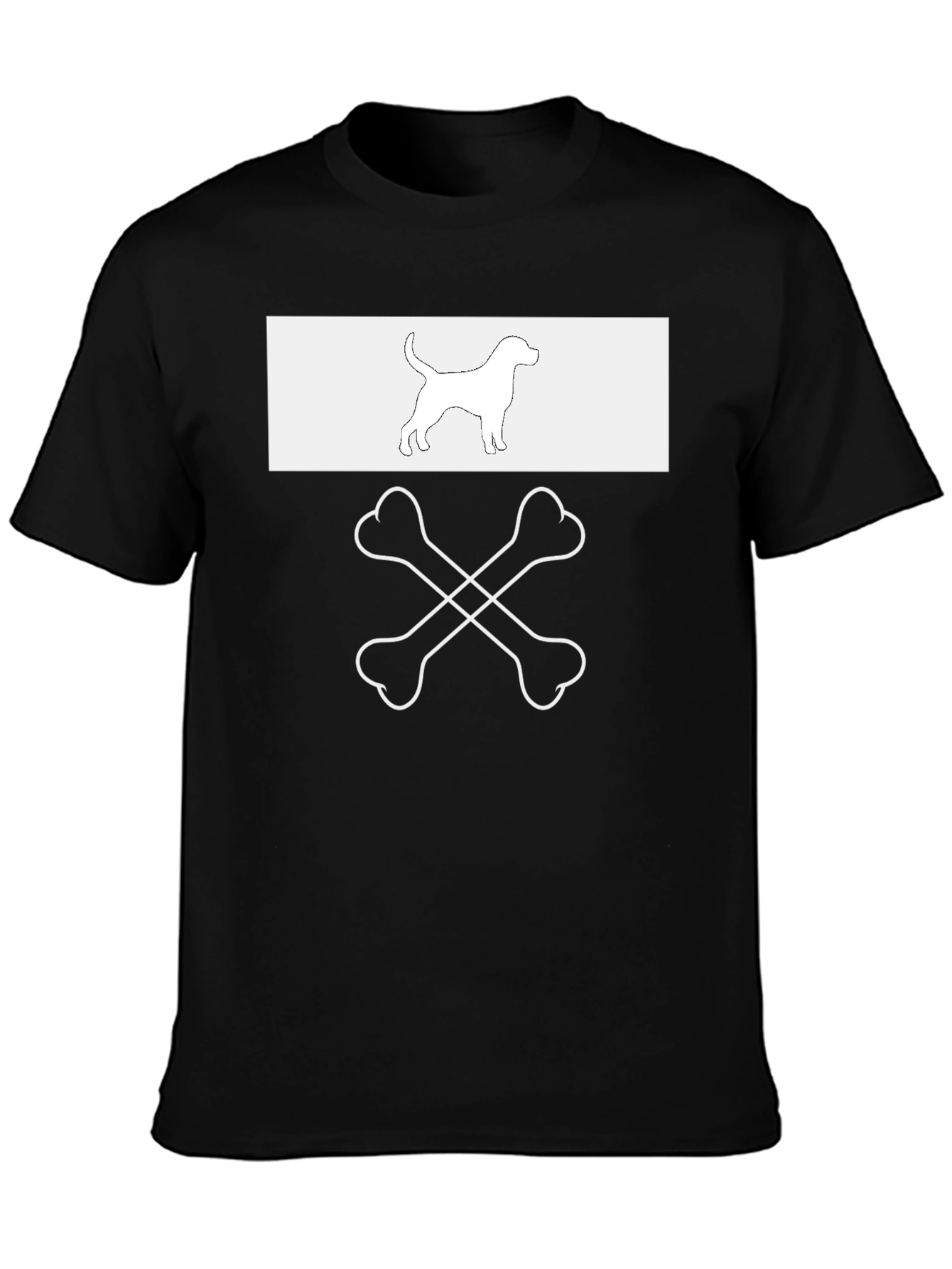 Dog & Crossbones Graphic Tee - Cool Casual Style