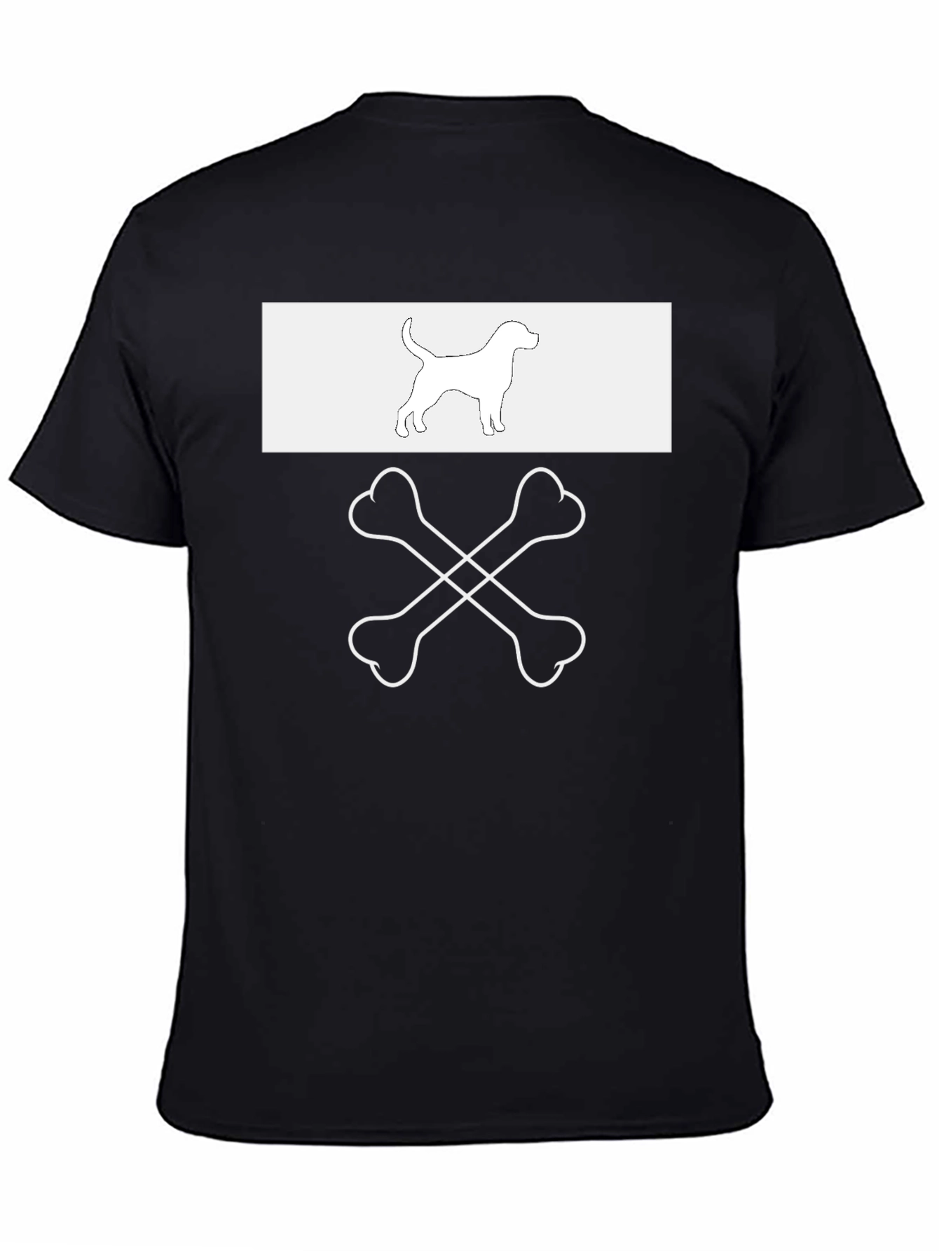 Dog & Crossbones Graphic Tee - Cool Casual Style