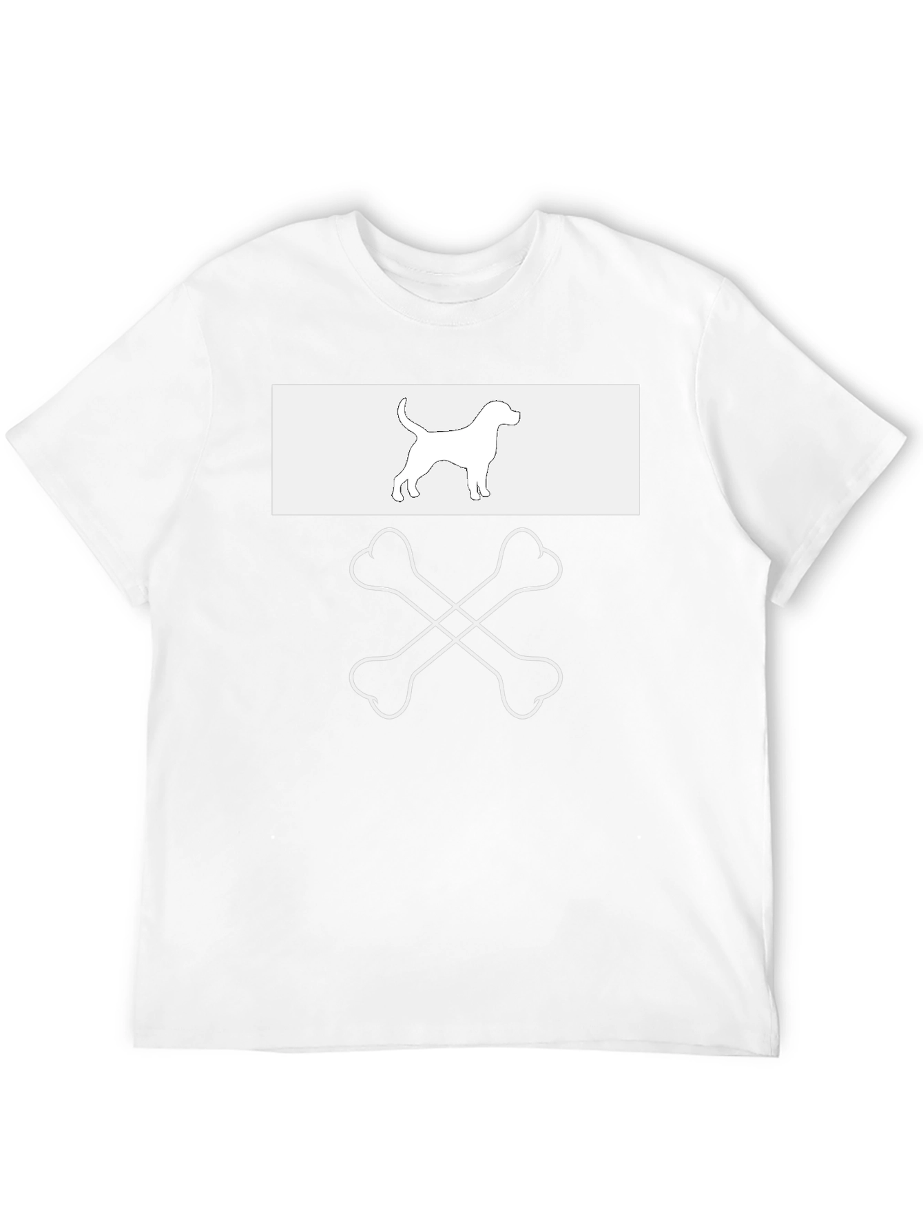 Dog & Crossbones Graphic Tee - Cool Casual Style