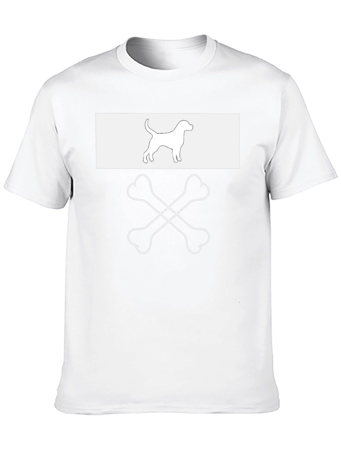 Dog & Crossbones Graphic Tee - Cool Casual Style