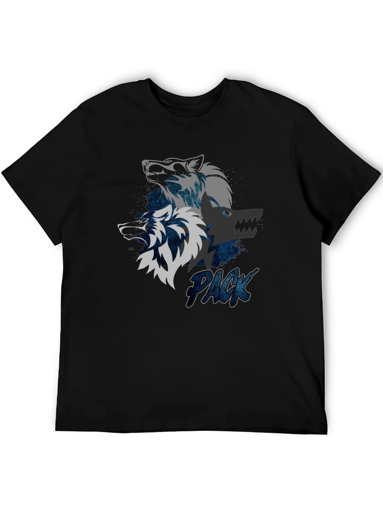 Wolf Pack Graphic Tee - Cool Design