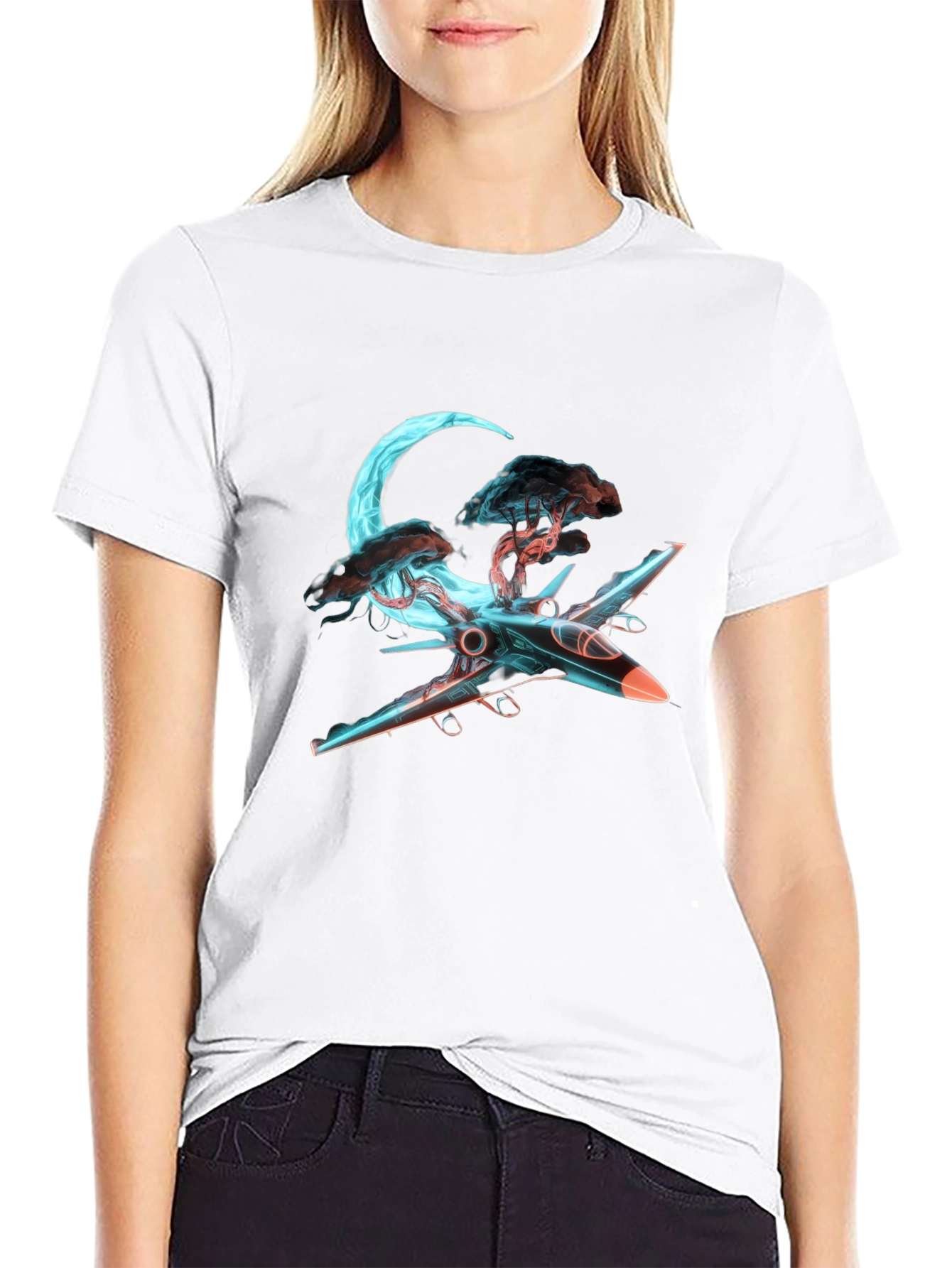 Neon Jet Black T-Shirt