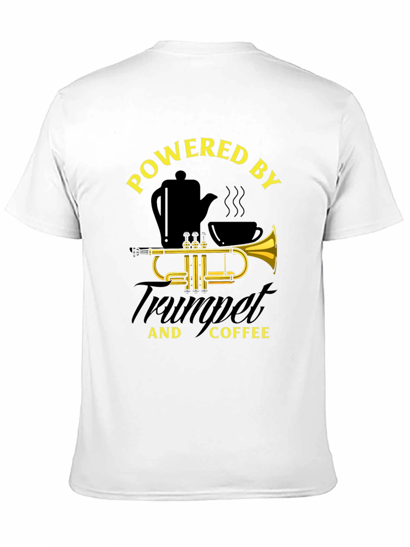Powered by Trumpet and Coffee T-Shirt