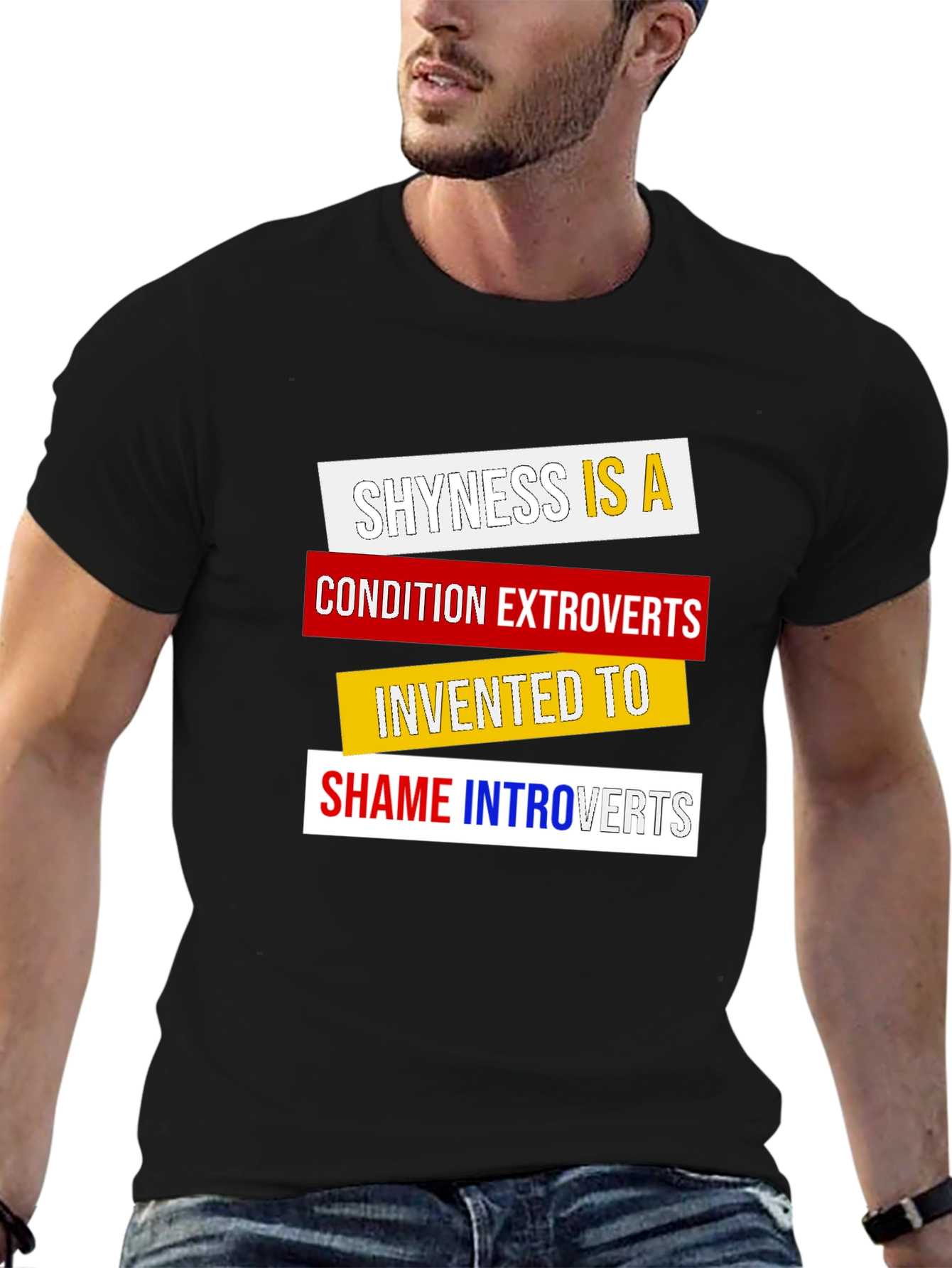 Shyness Introvert Humor T-Shirt