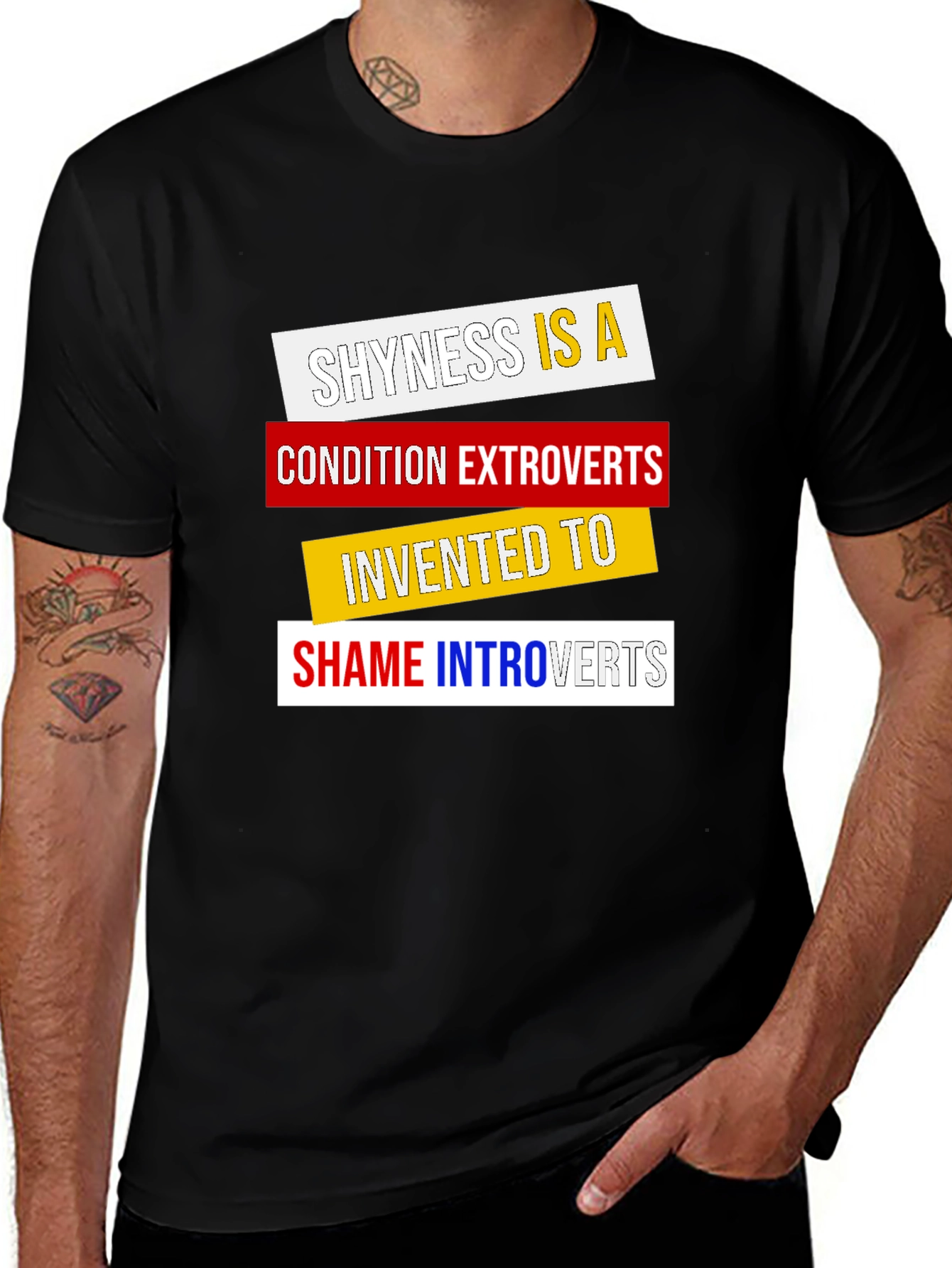 Shyness Introvert Humor T-Shirt