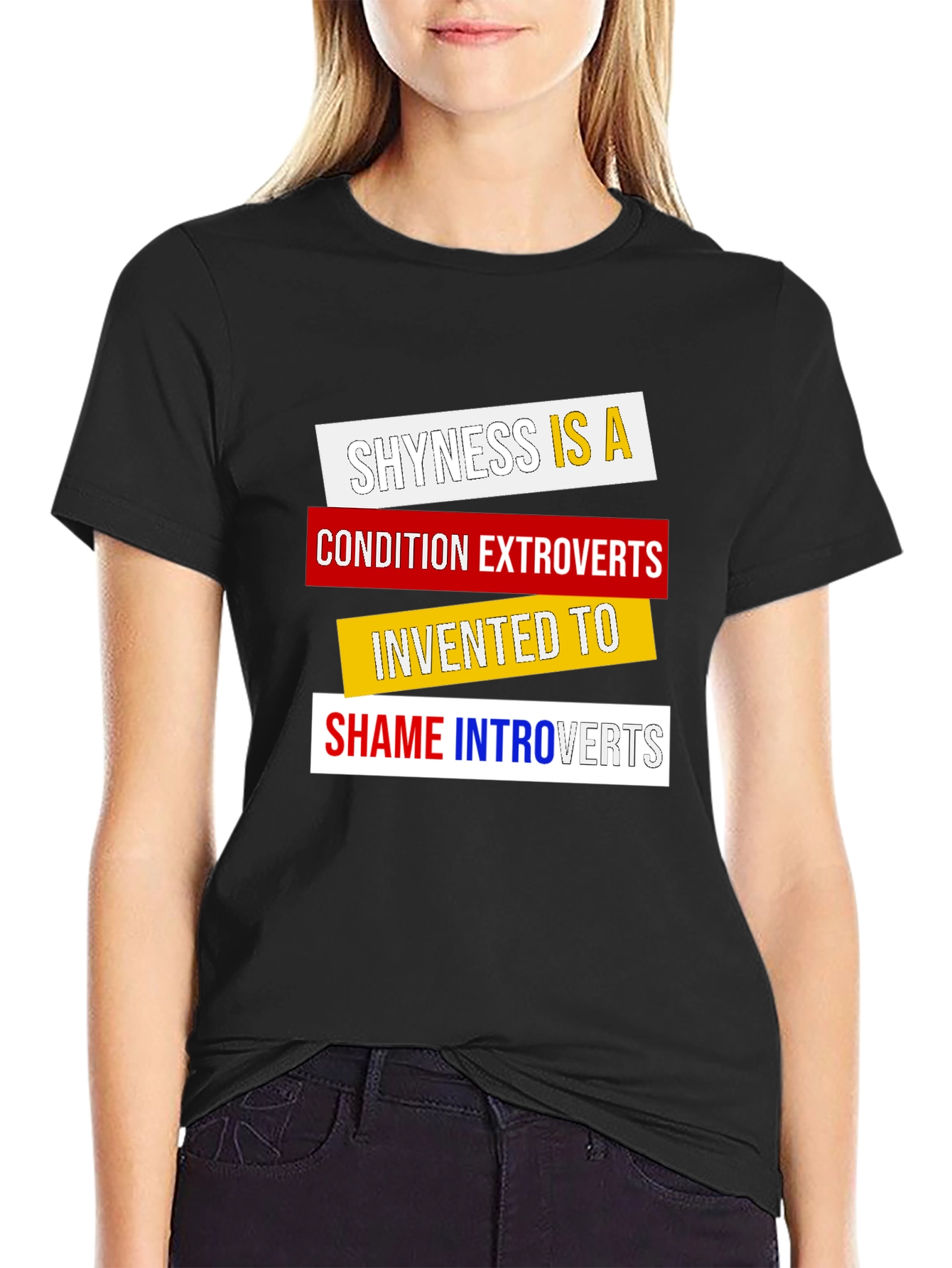 Shyness Introvert Humor T-Shirt