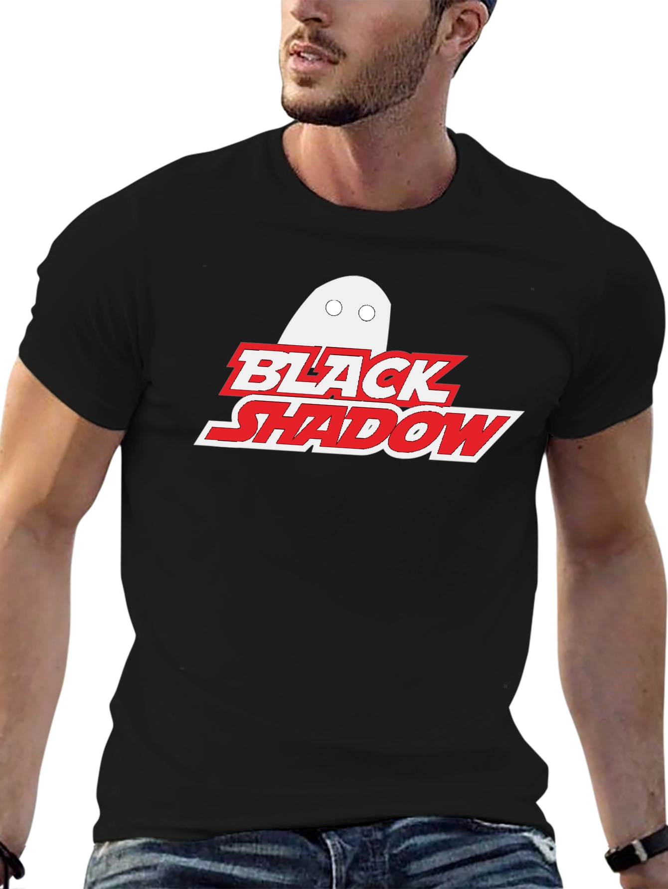 Black Shadow Graphic Tee