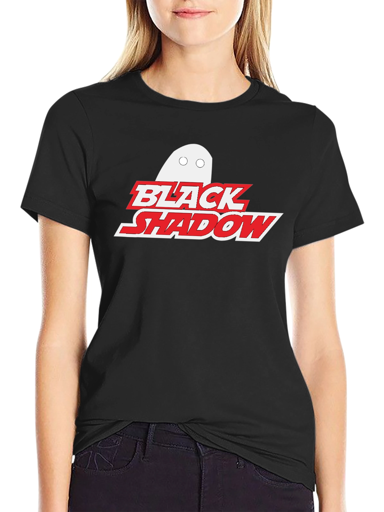 Black Shadow Graphic Tee