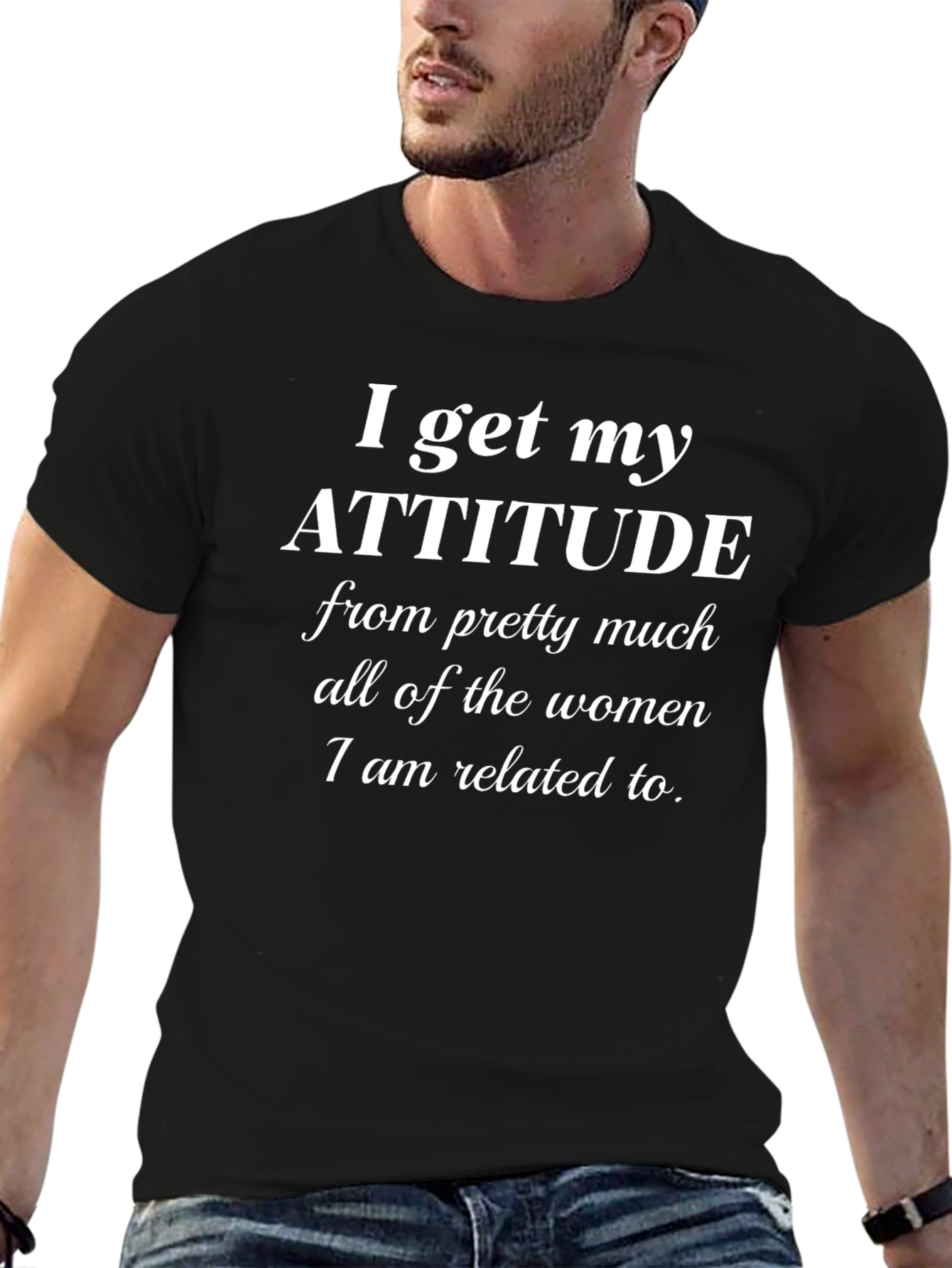 Attitude Women T-Shirt - Funny Tee