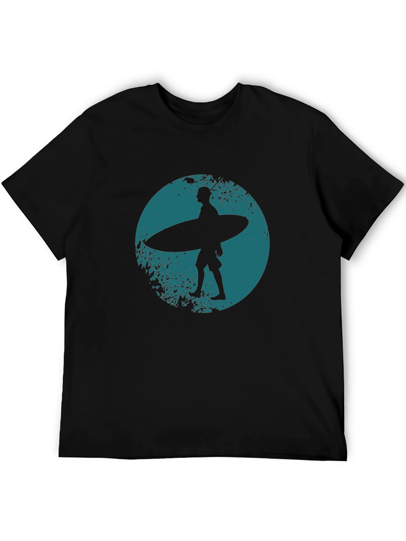 Surfer Silhouette Graphic Tee