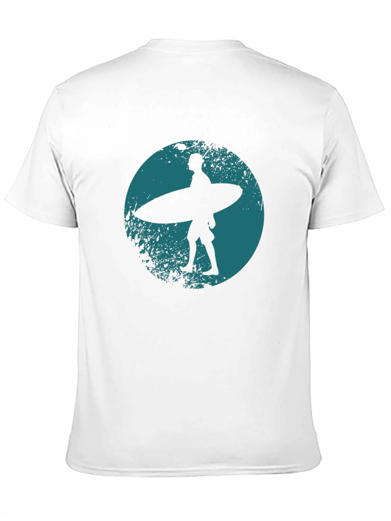 Surfer Silhouette Graphic Tee